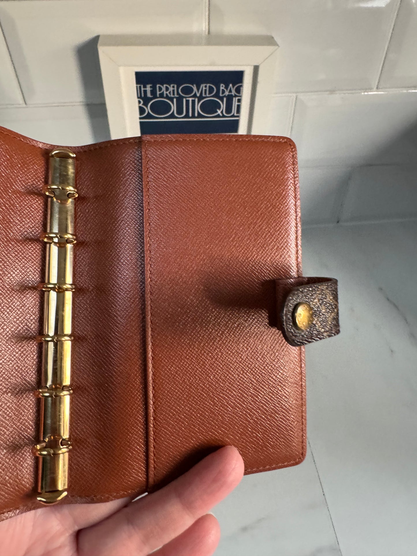 Louis Vuitton PM Ring Agenda  - Monogram