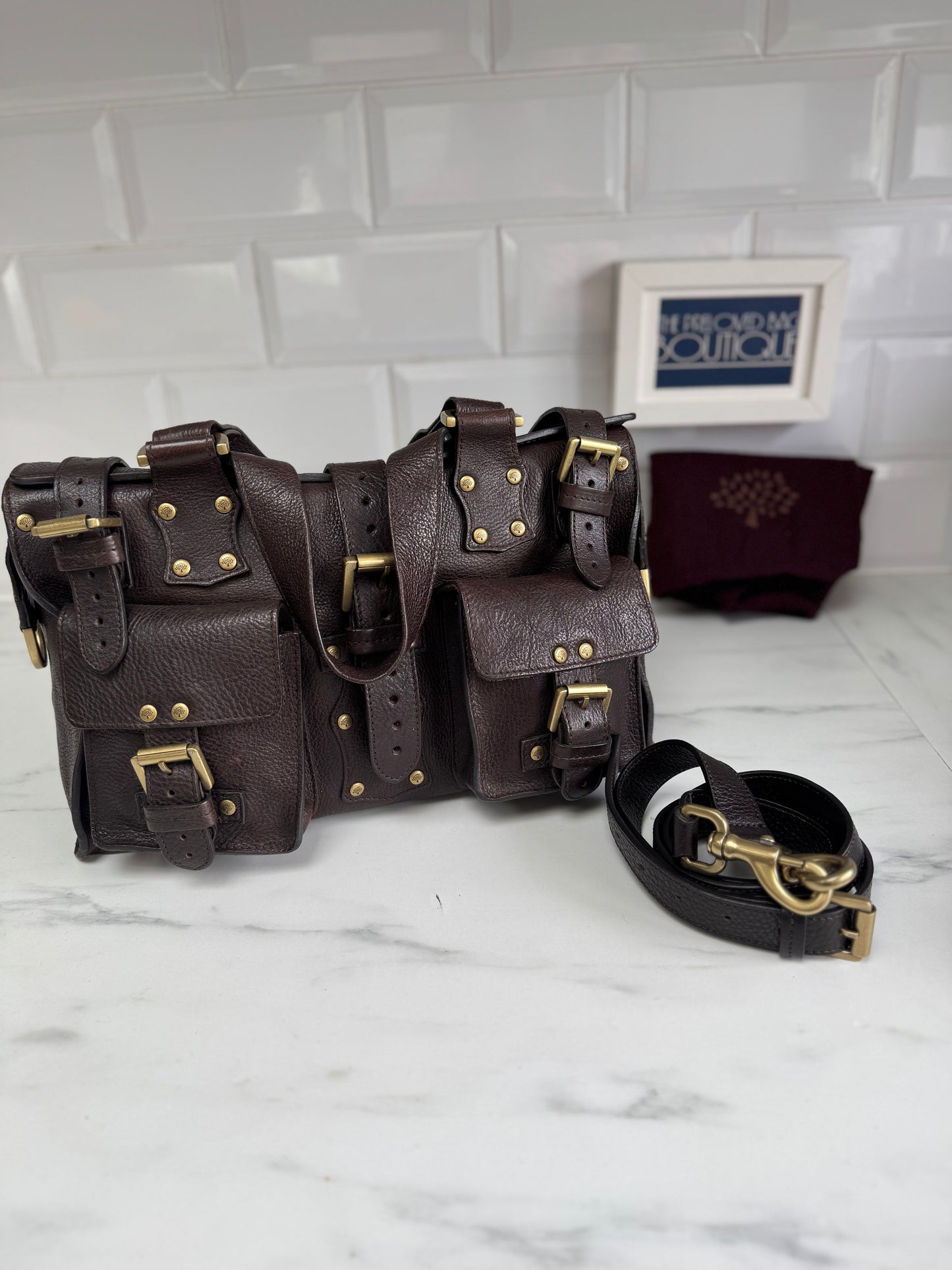 Mulberry Roxanne - Chocolate Brown