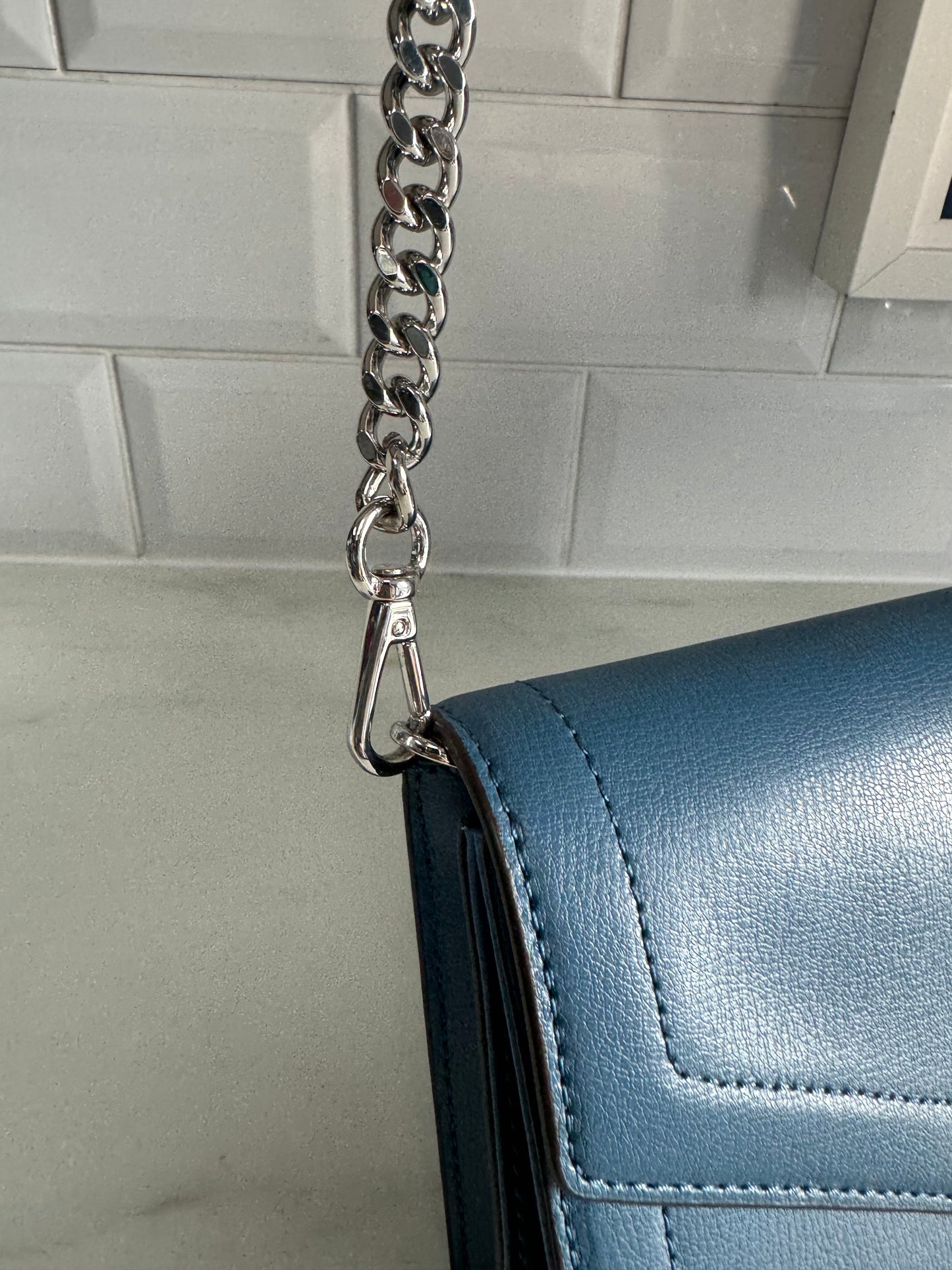 Michael Kors Kinsley WOC - Denim Blue