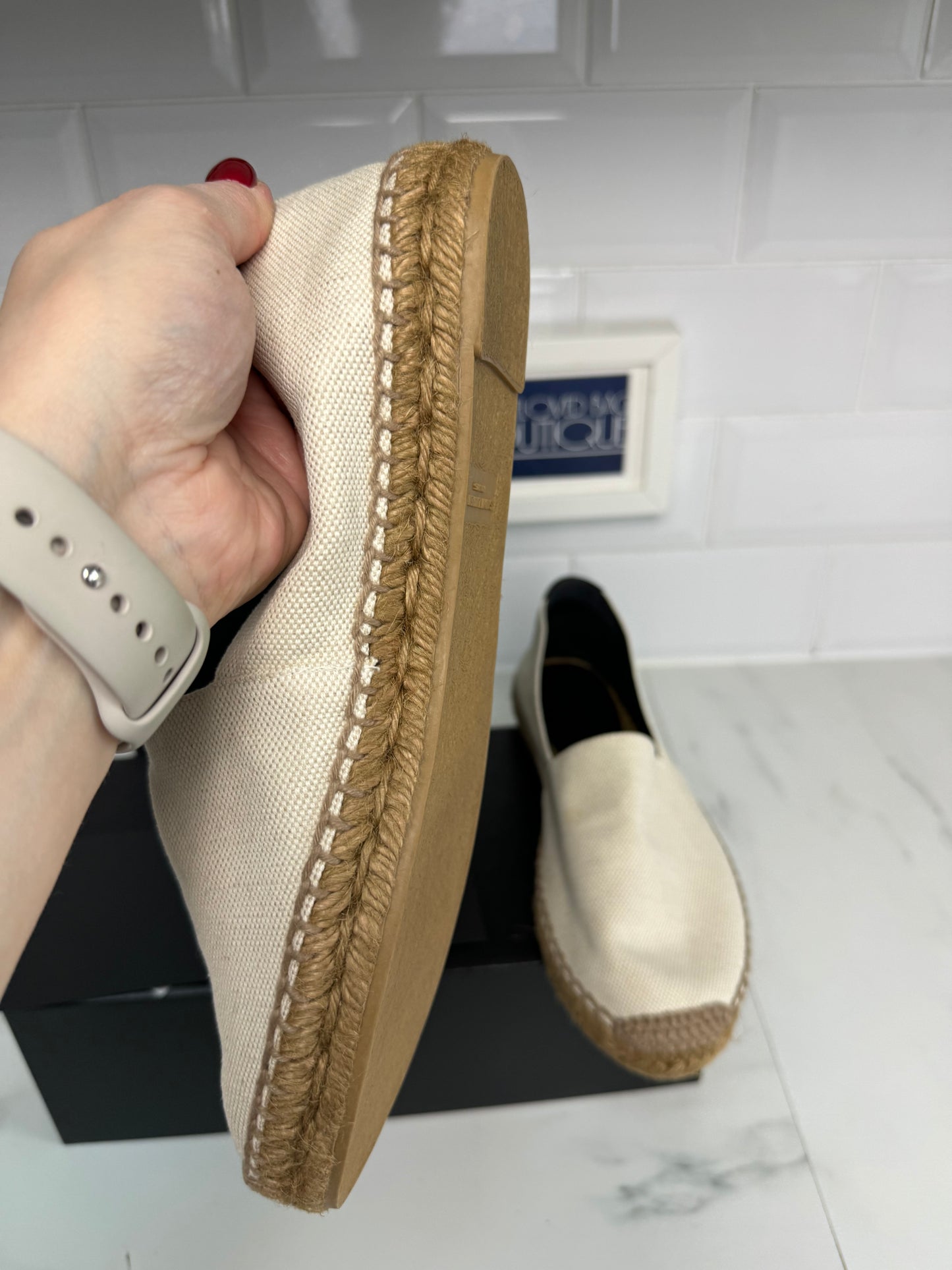 Saint Laurent Espadrilles - Cream