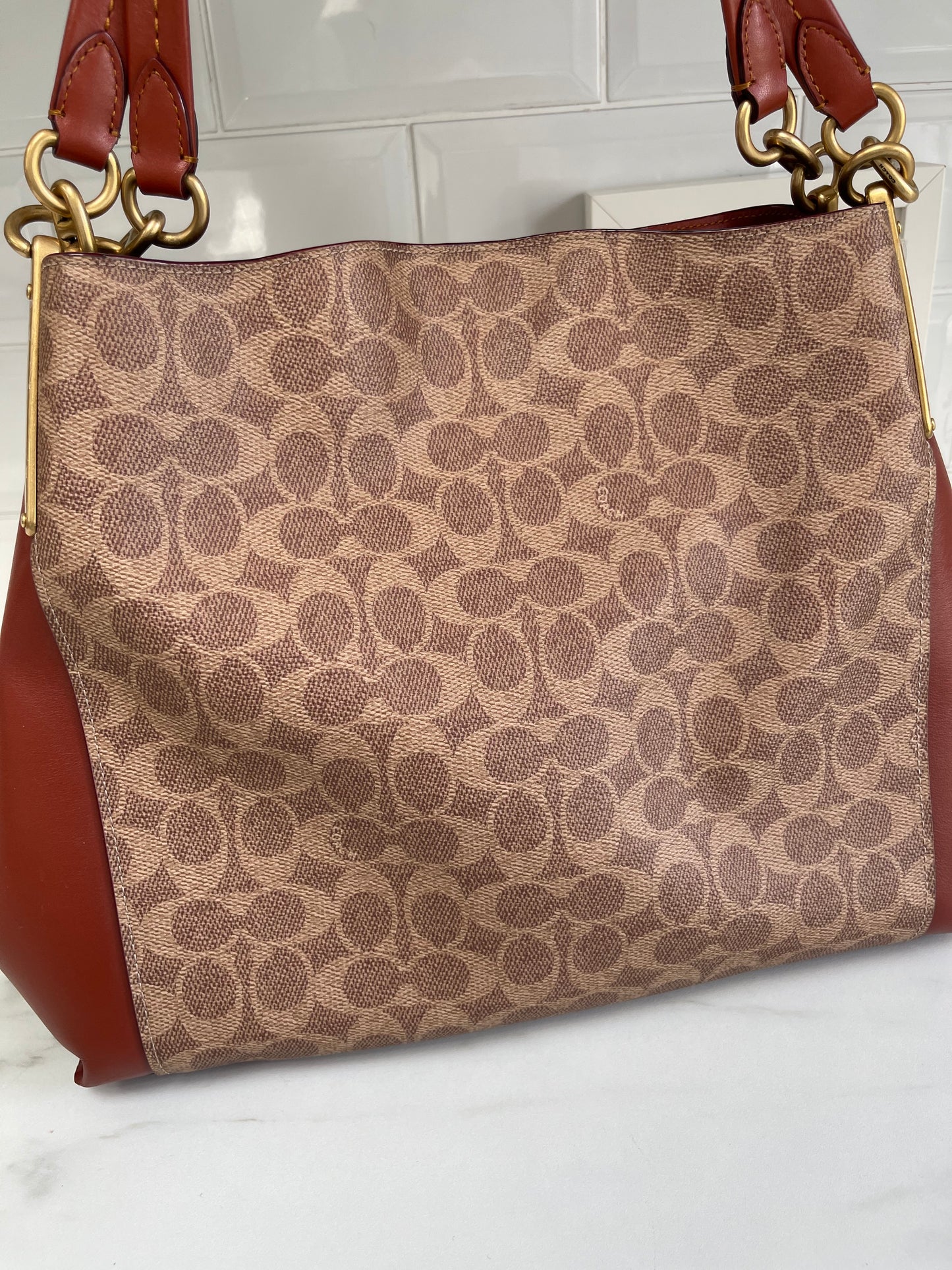 Coach Monogram Dalton Hobo