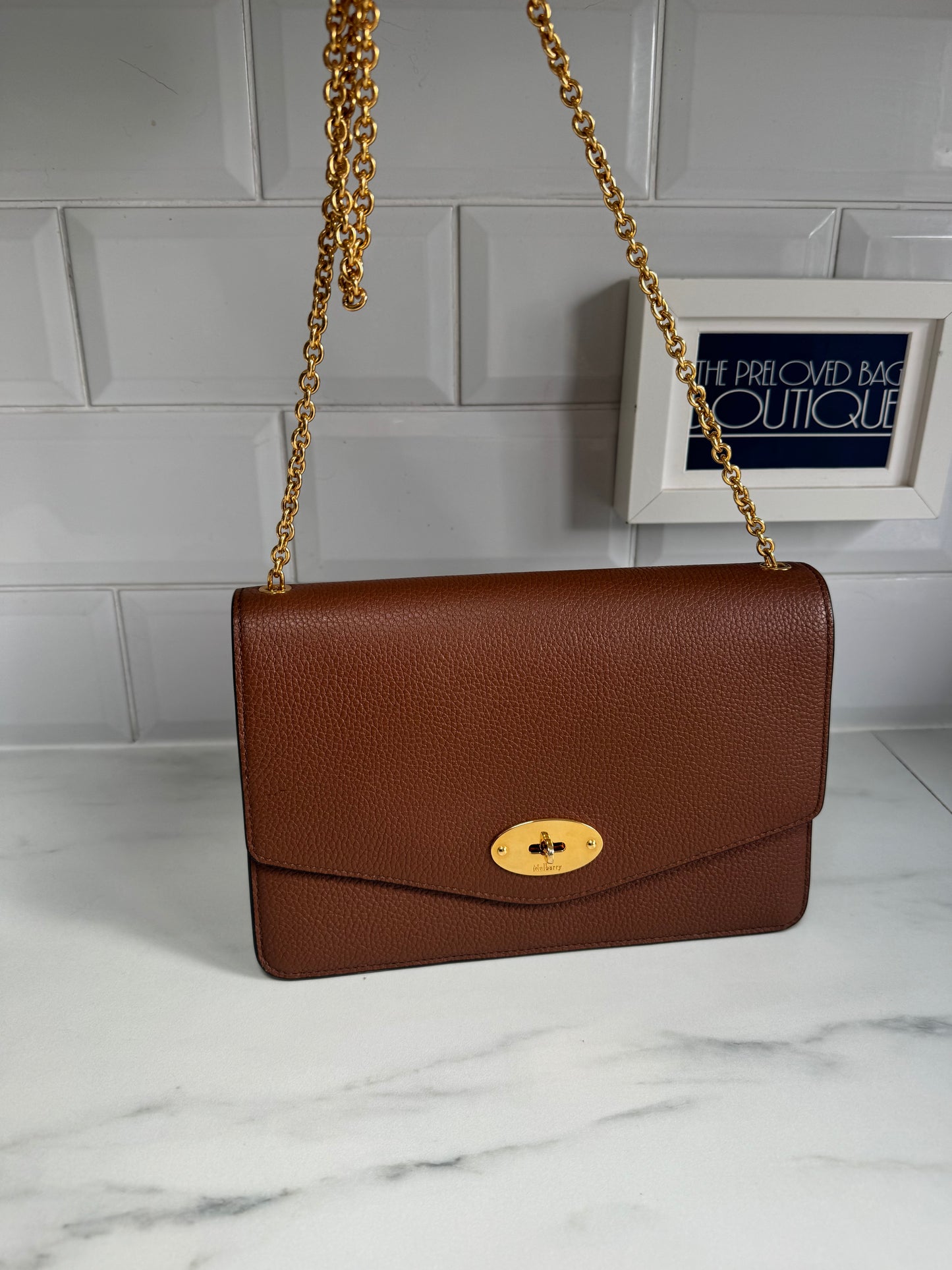 Mulberry Small Darley Shoulder Bag - Oak