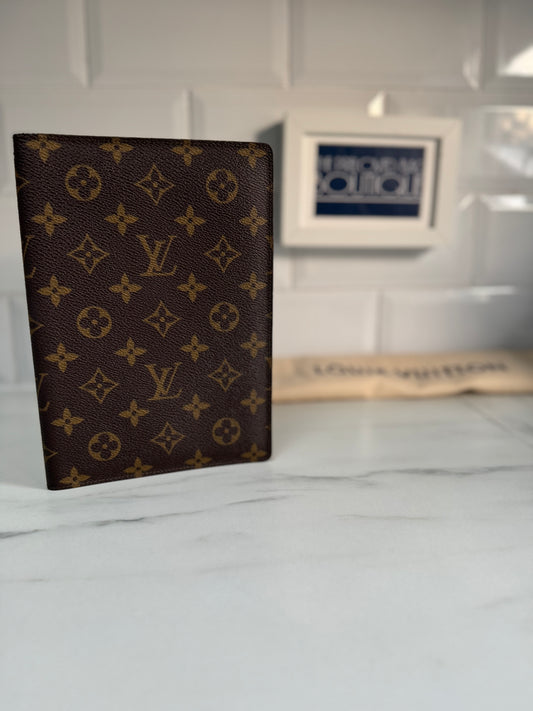 Louis Vuitton Notebook Cover - Monogram