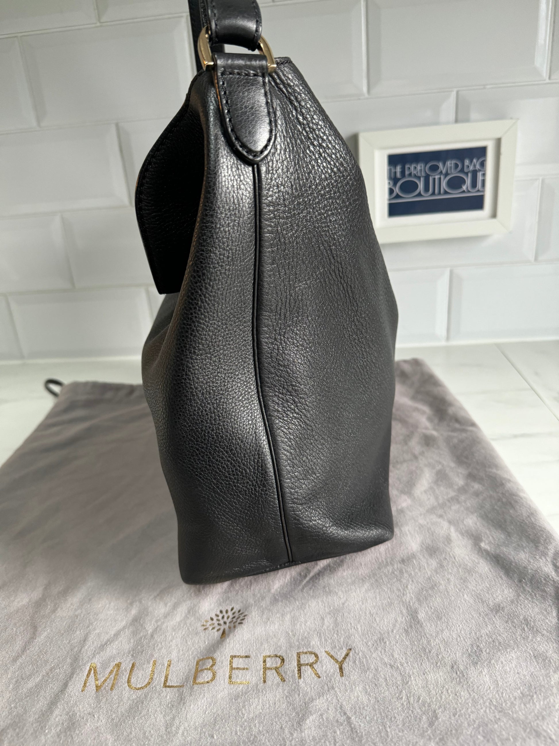 Mulberry pebbled leather bag hotsell