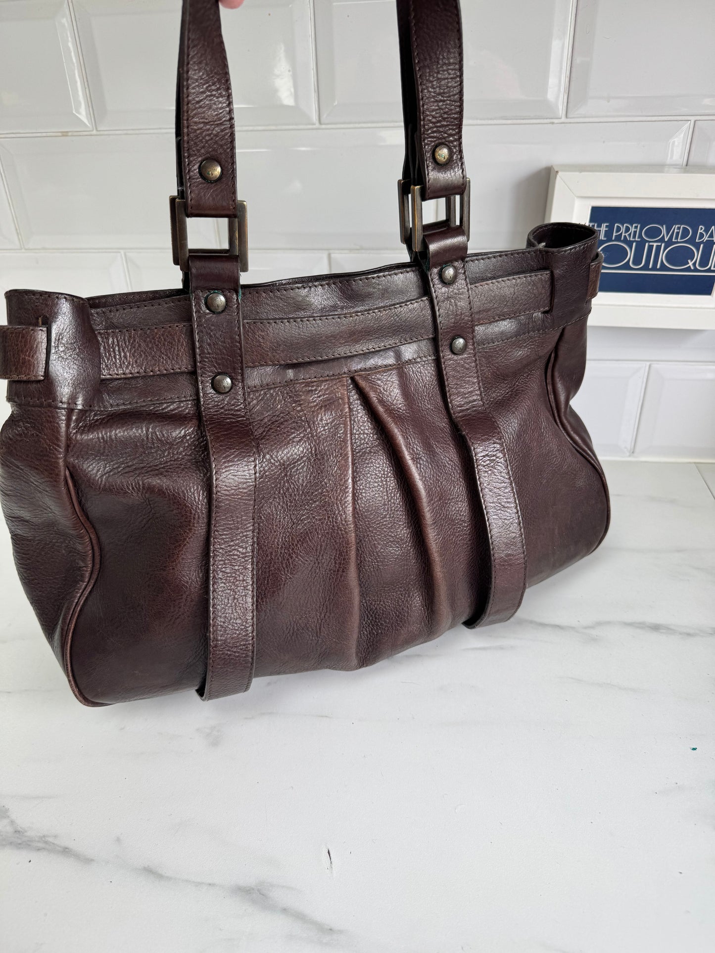 Mulberry Jacquetta - Chocolate Brown