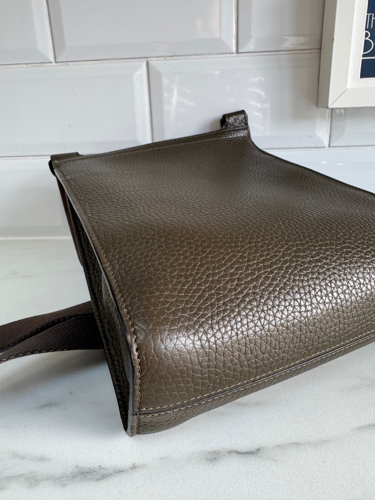 Mulberry Small Antony - Dark Palm