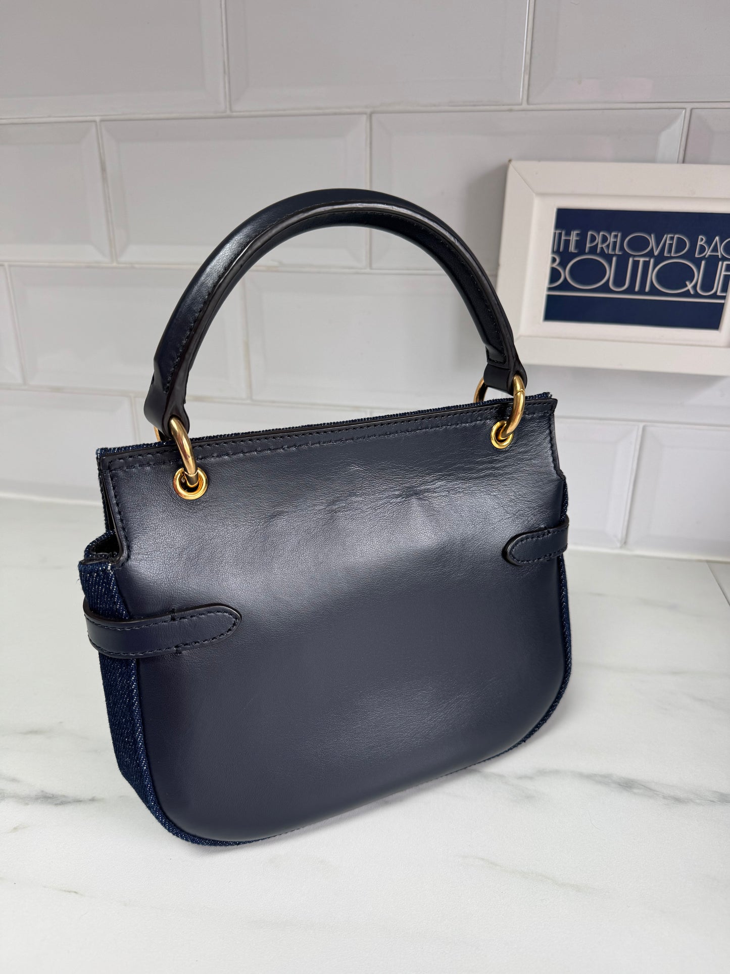 Mulberry Small Amberley - Denim