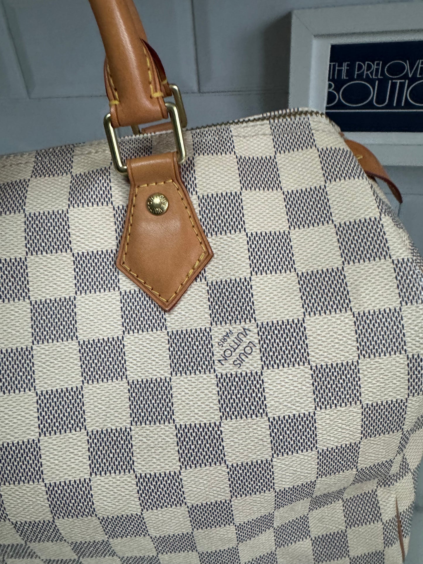 Louis Vuitton Speedy 30 - Damier Azure