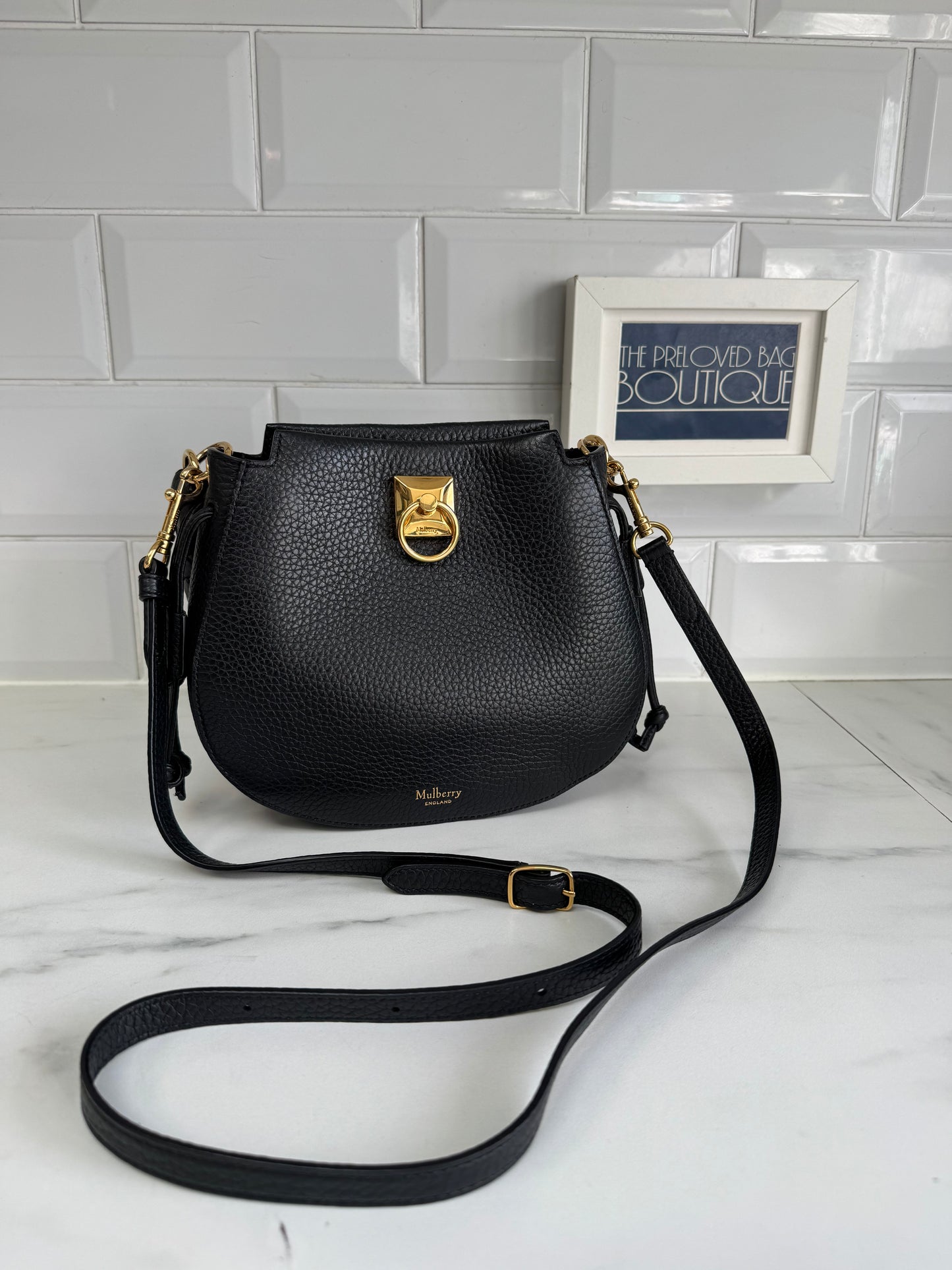 Mulberry Mini Iris Hobo - Black