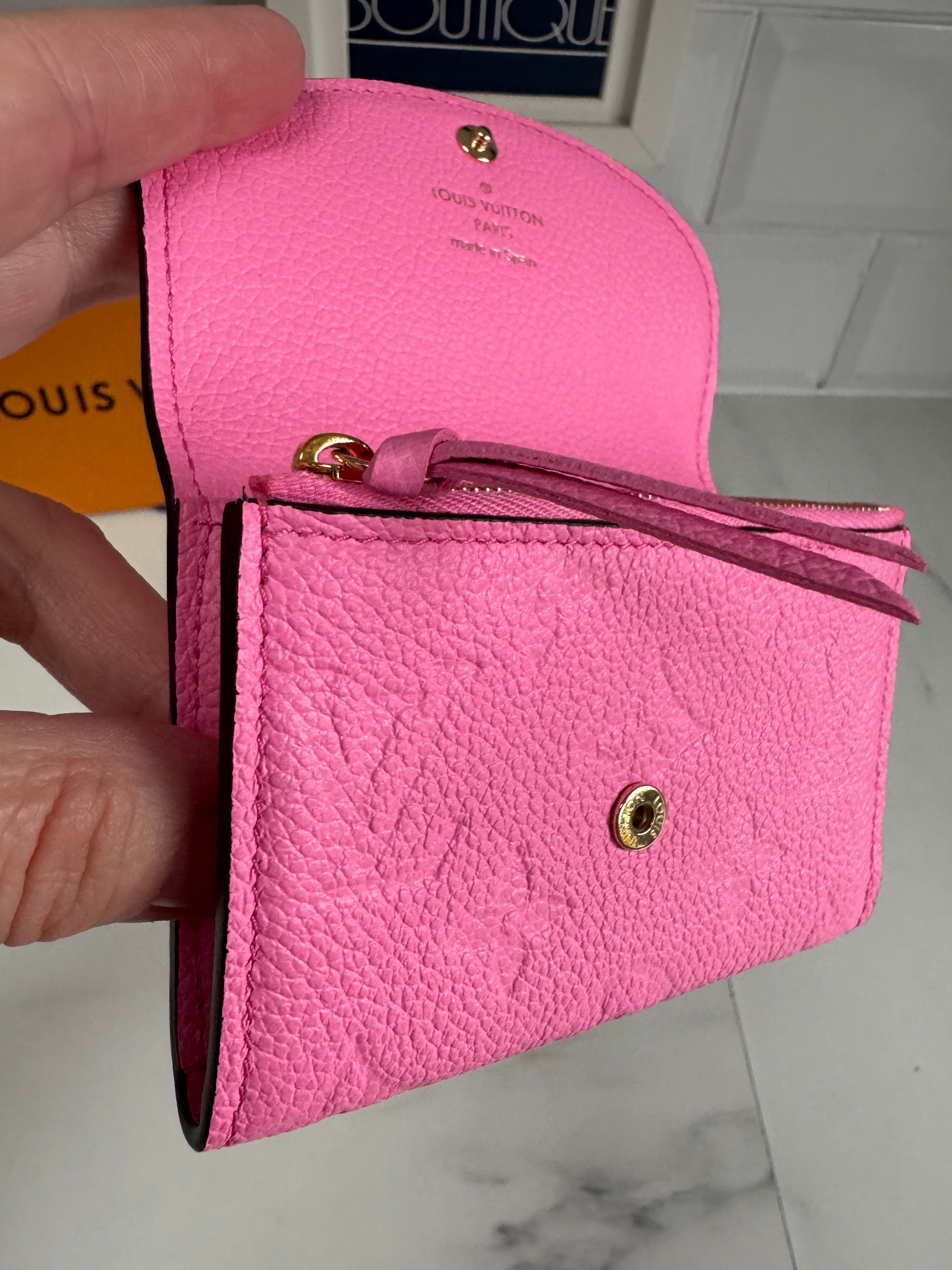 Louis Vuitton Rosalie Coin Purse - Kawaii Pink – The Preloved Bag