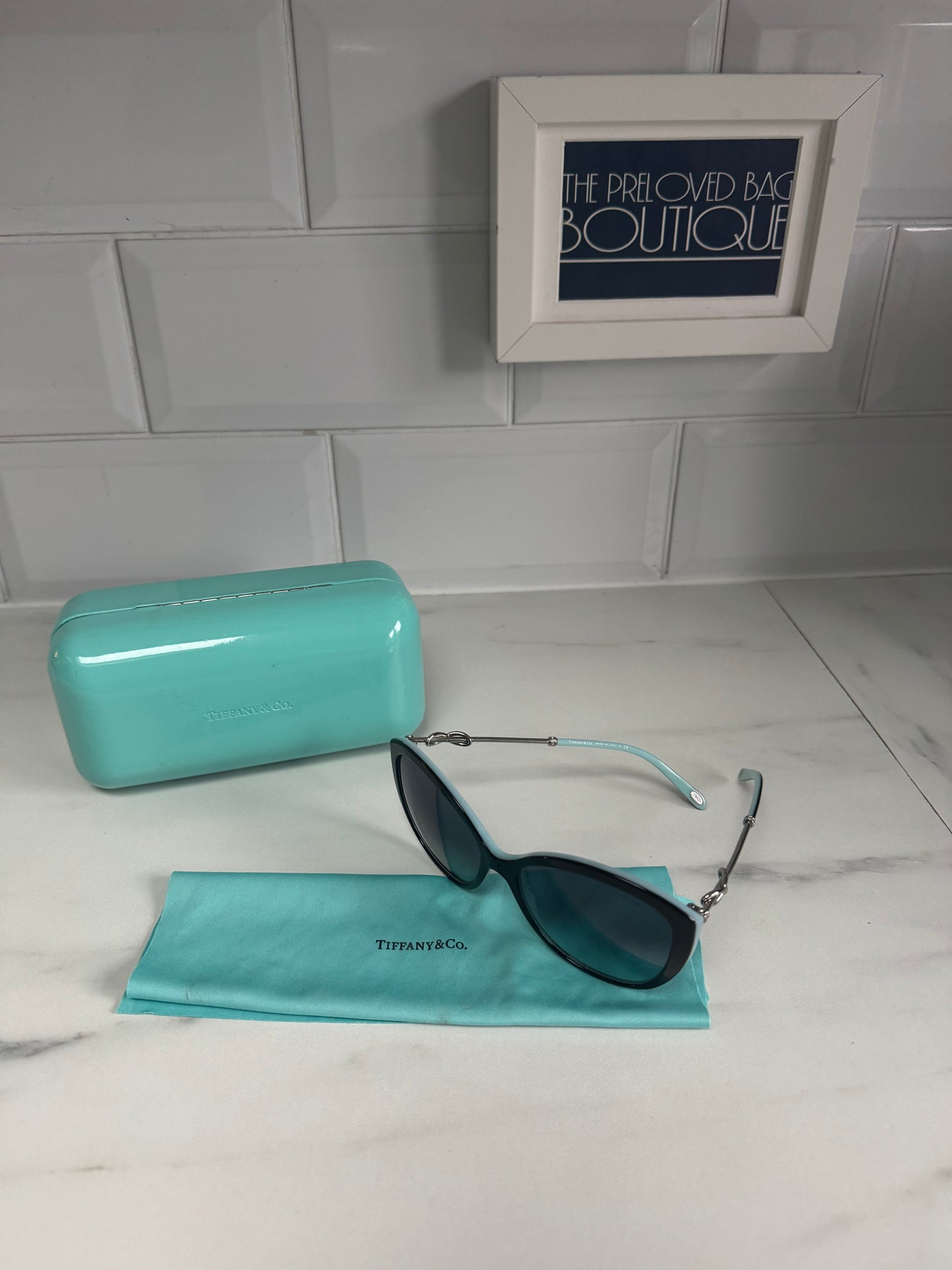 Tiffany & Co Sunglasses - Black and Blue