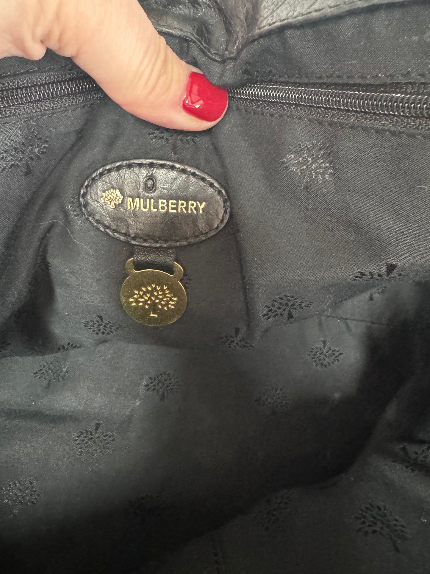 Mulberry Oversized Alexa - Black