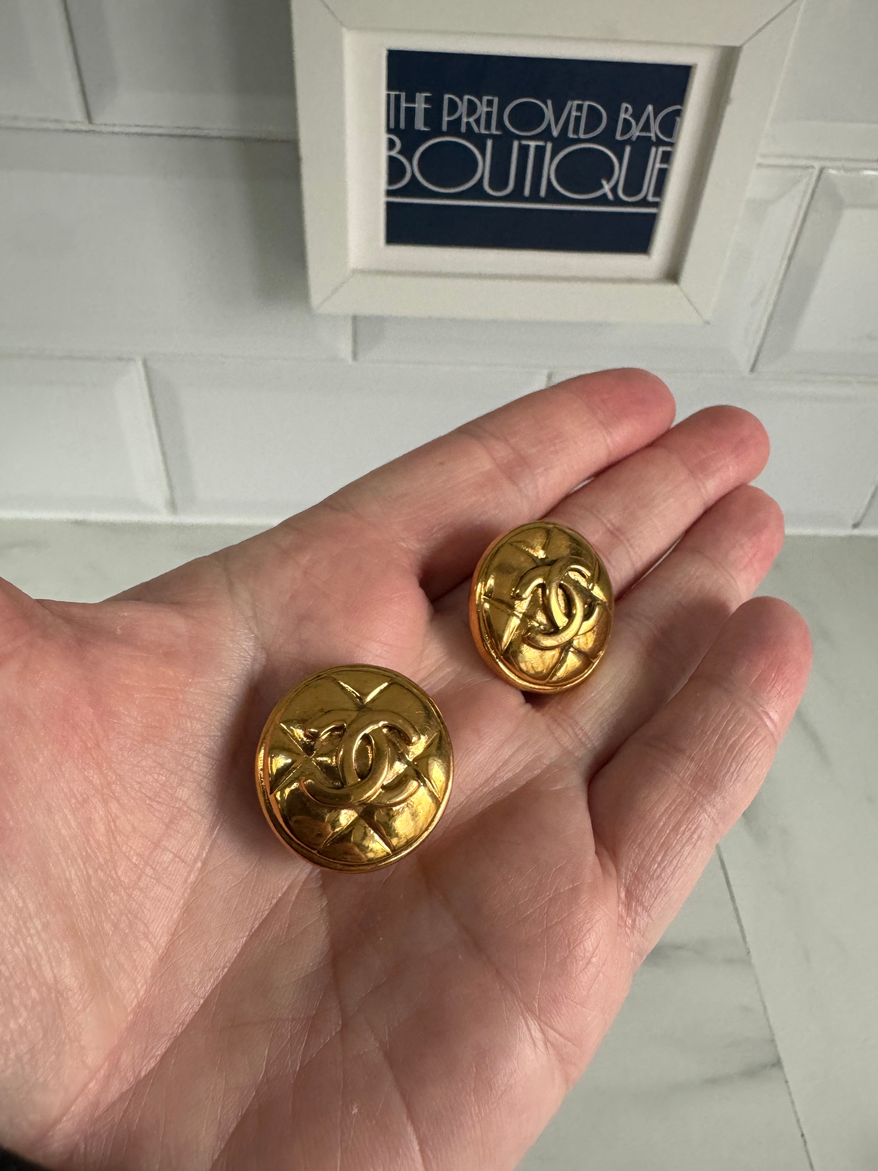 CHANEL store Clip on Earrings