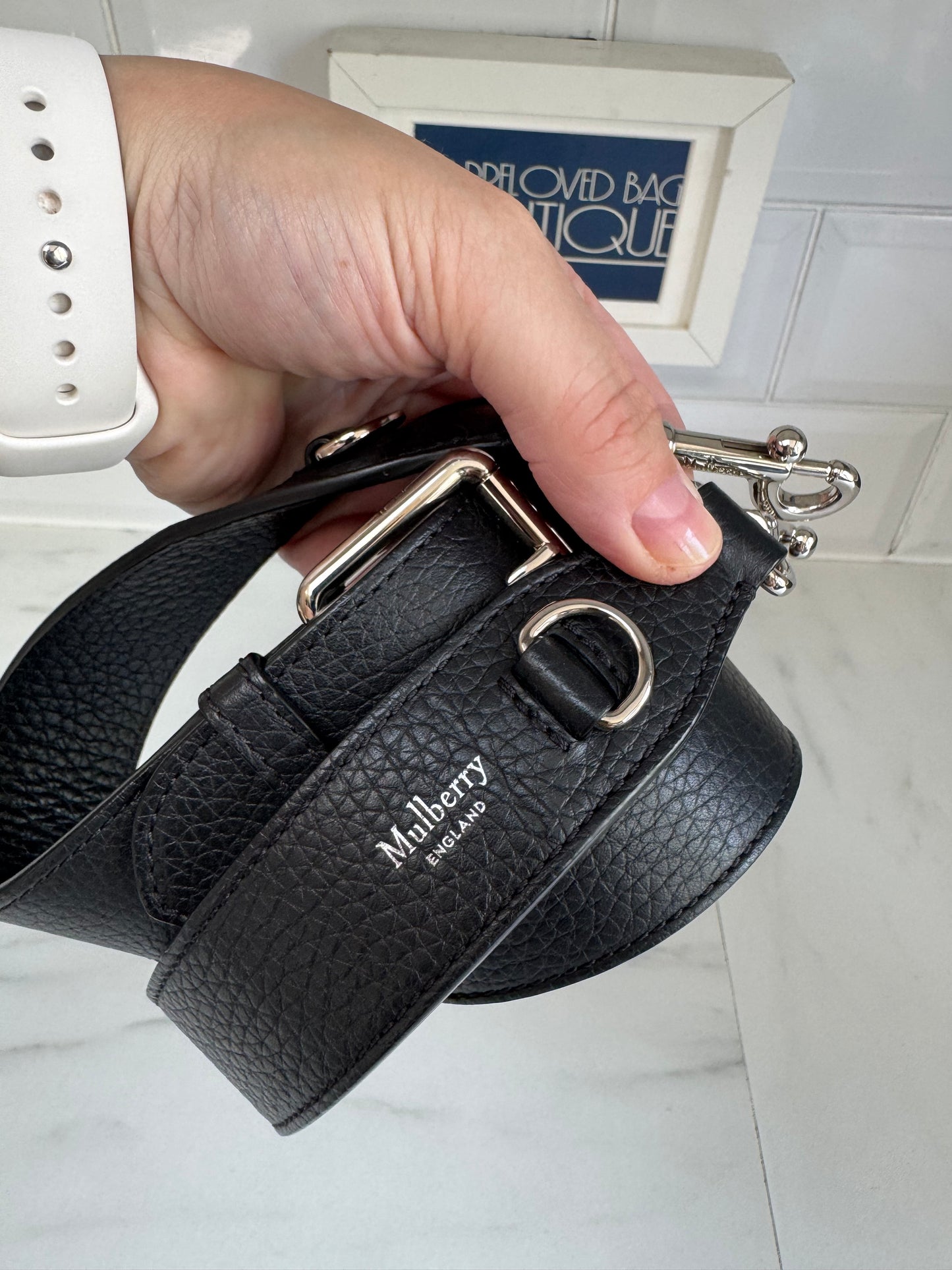 Mulberry Mini Bayswater - Black