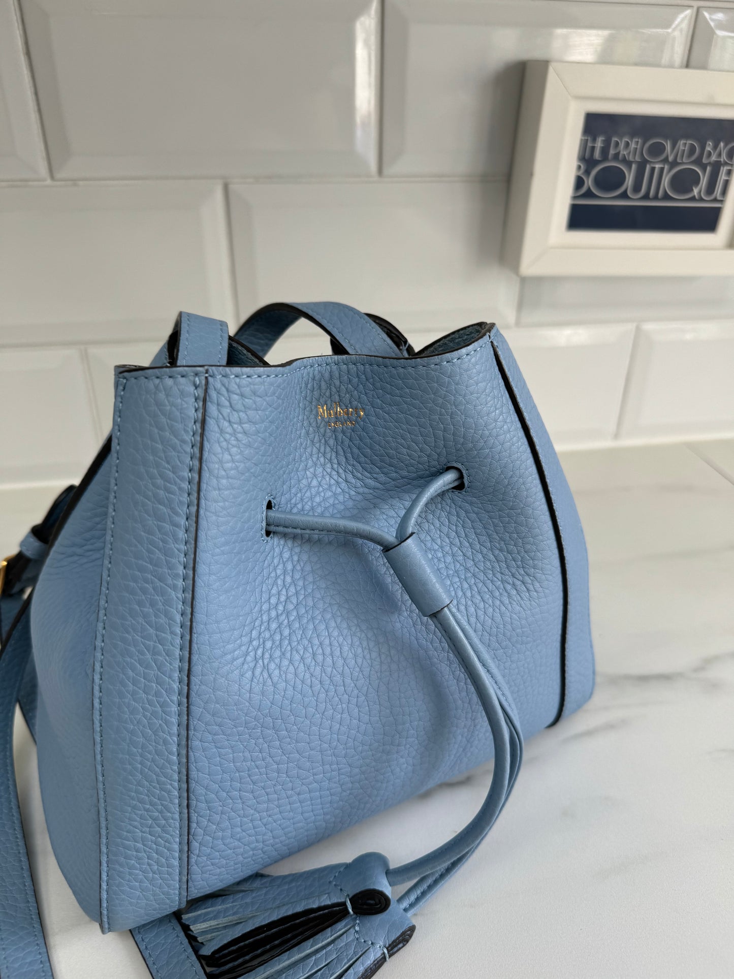 Mulberry Mini Millie - Pale Slate