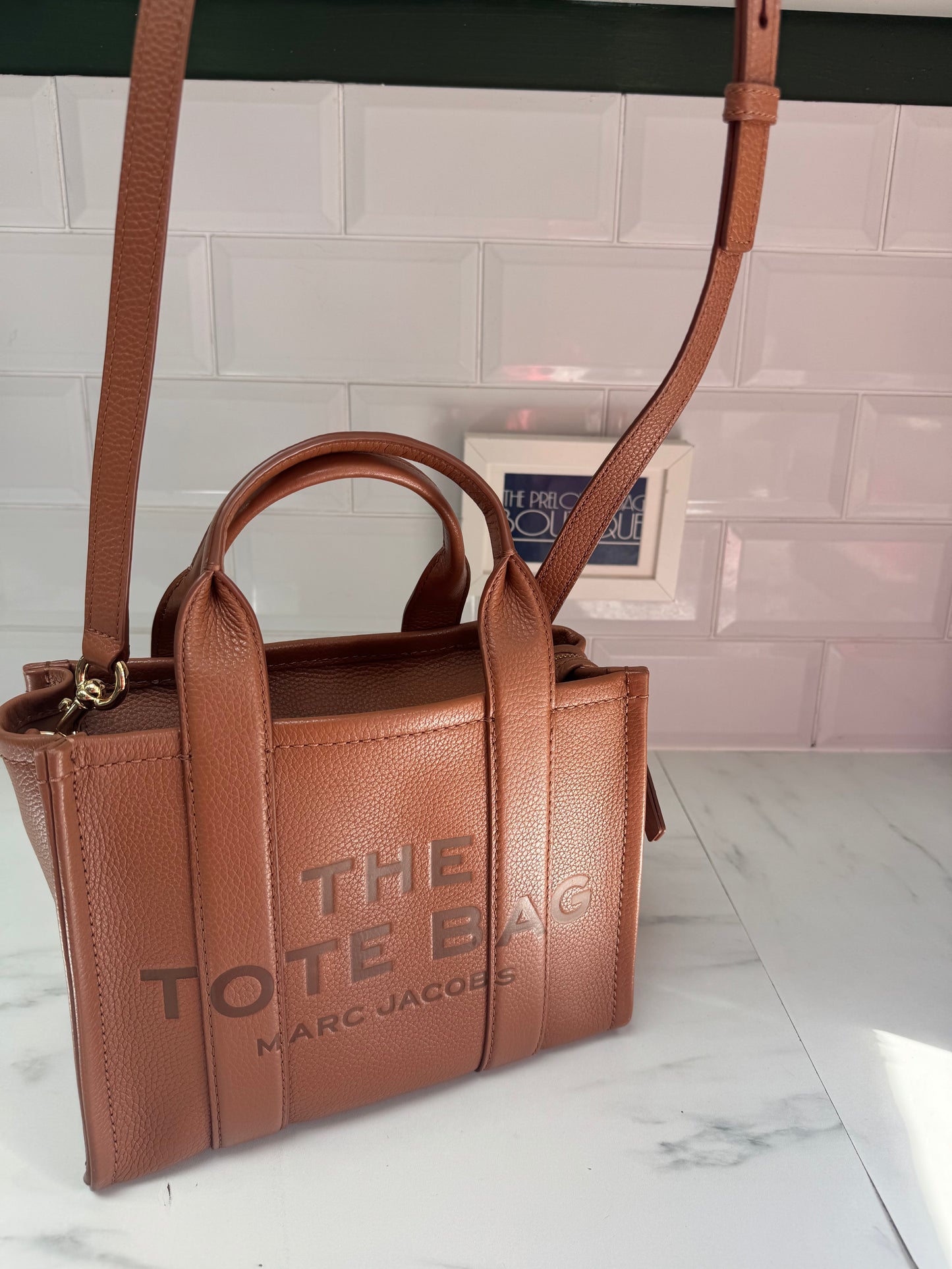 Marc Jacobs Small The Tote Bag - Argan Oil (Tan)