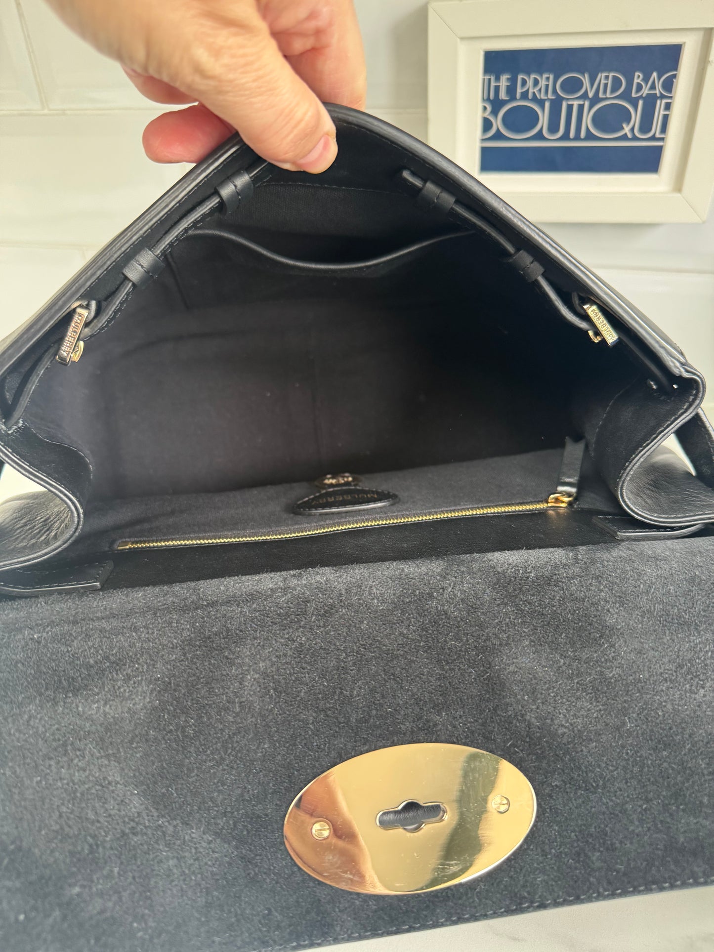 Mulberry Small Suffolk - Black