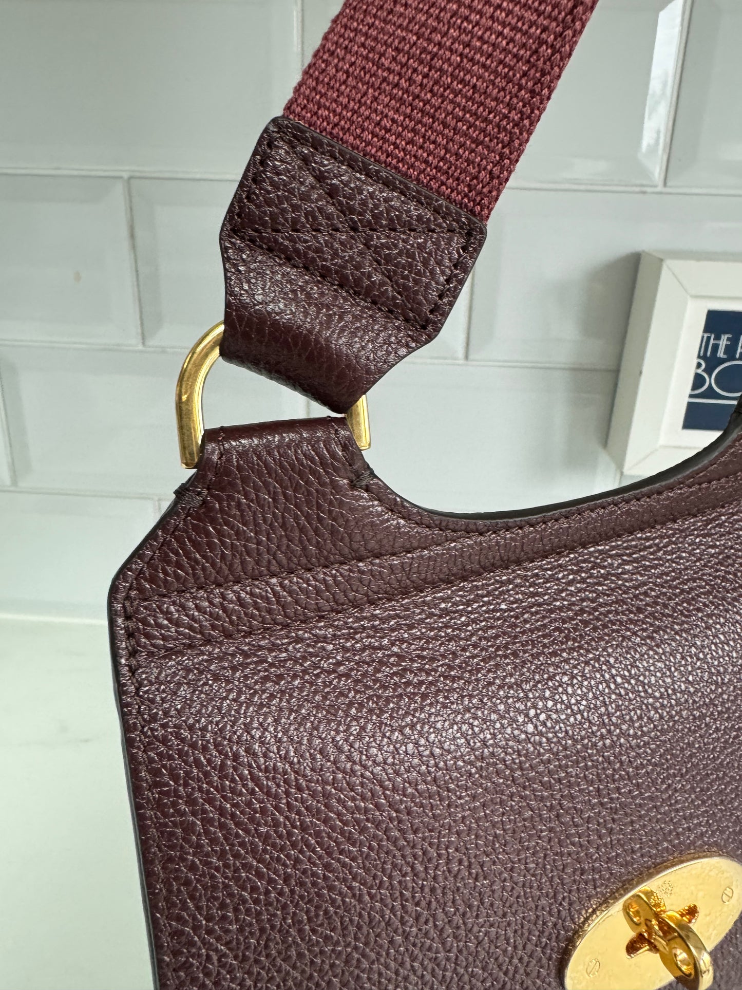 Mulberry Small Antony - Oxblood