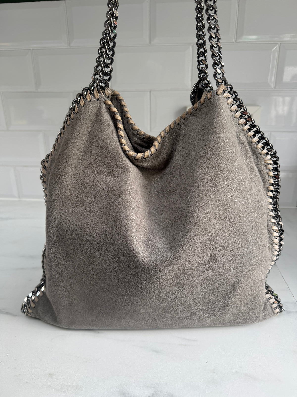 Stella McCartney Large Falabella - Grey