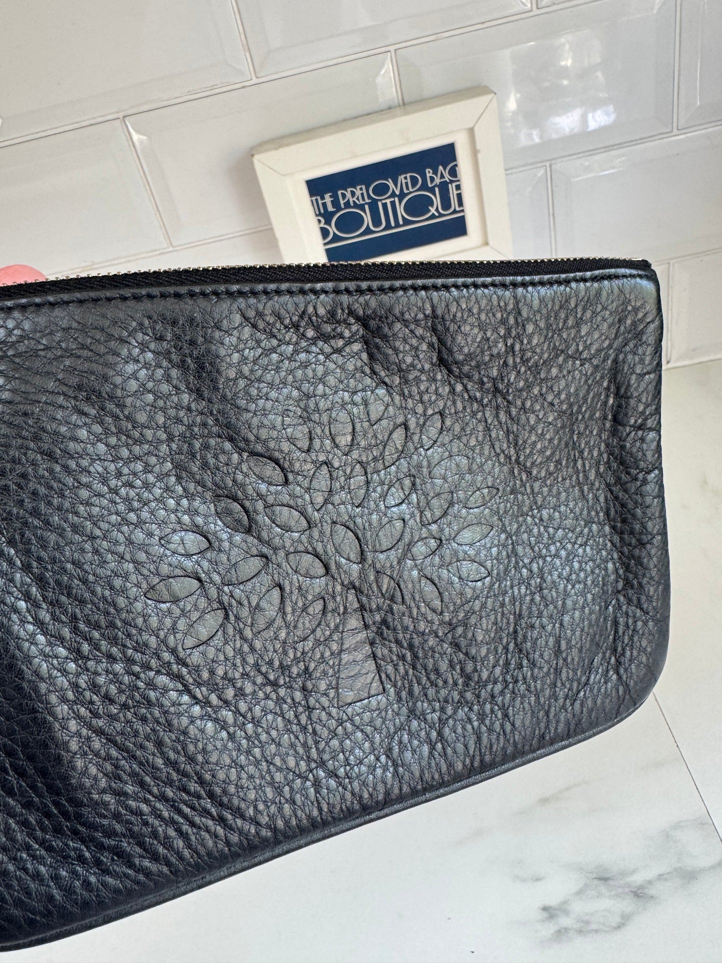 Mulberry Effie Wristlet Pouch - Black