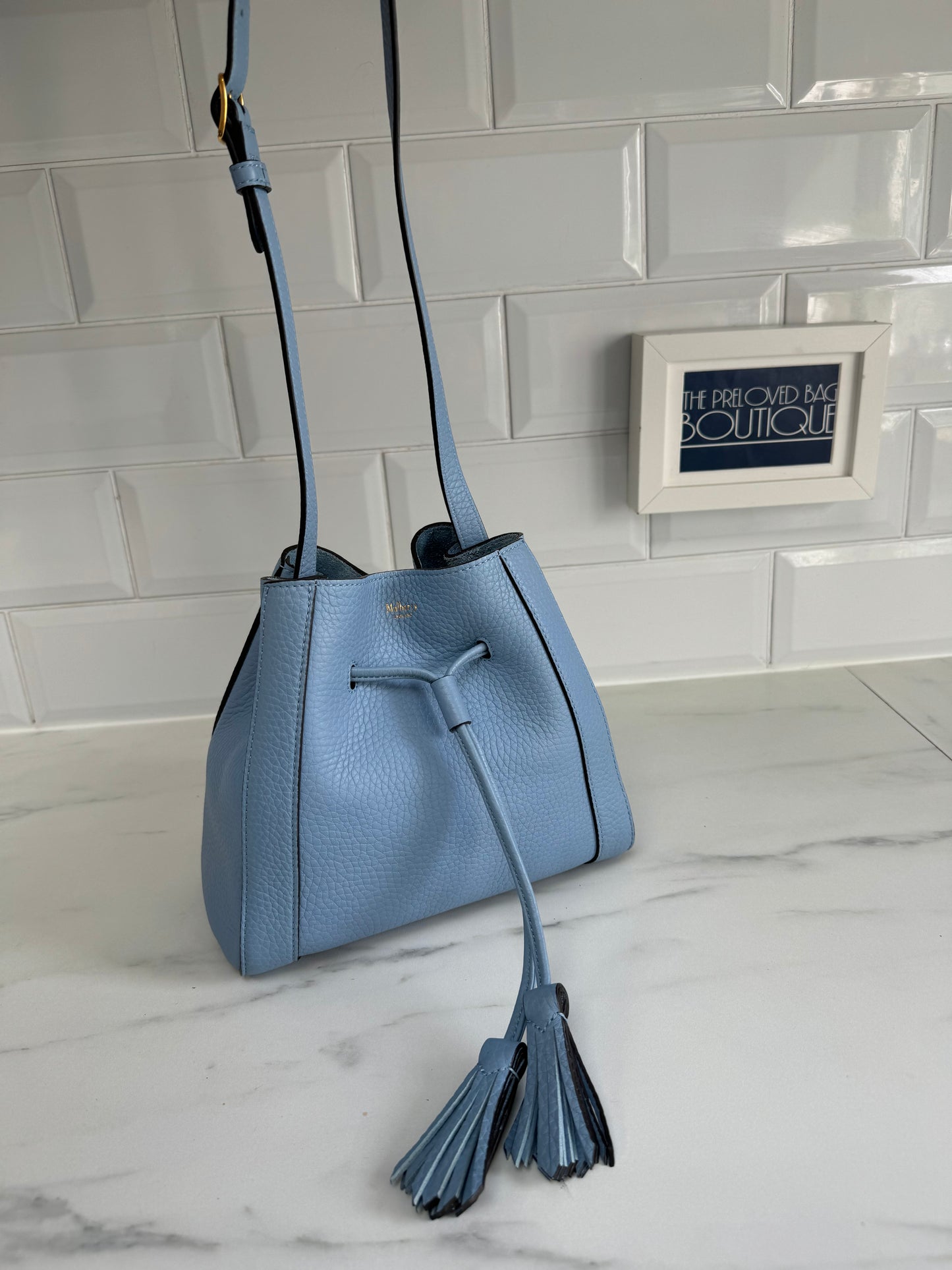 Mulberry Mini Millie - Pale Slate