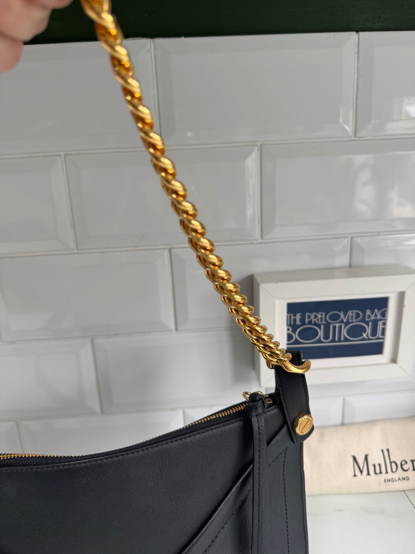 Mulberry M Pouch - Black