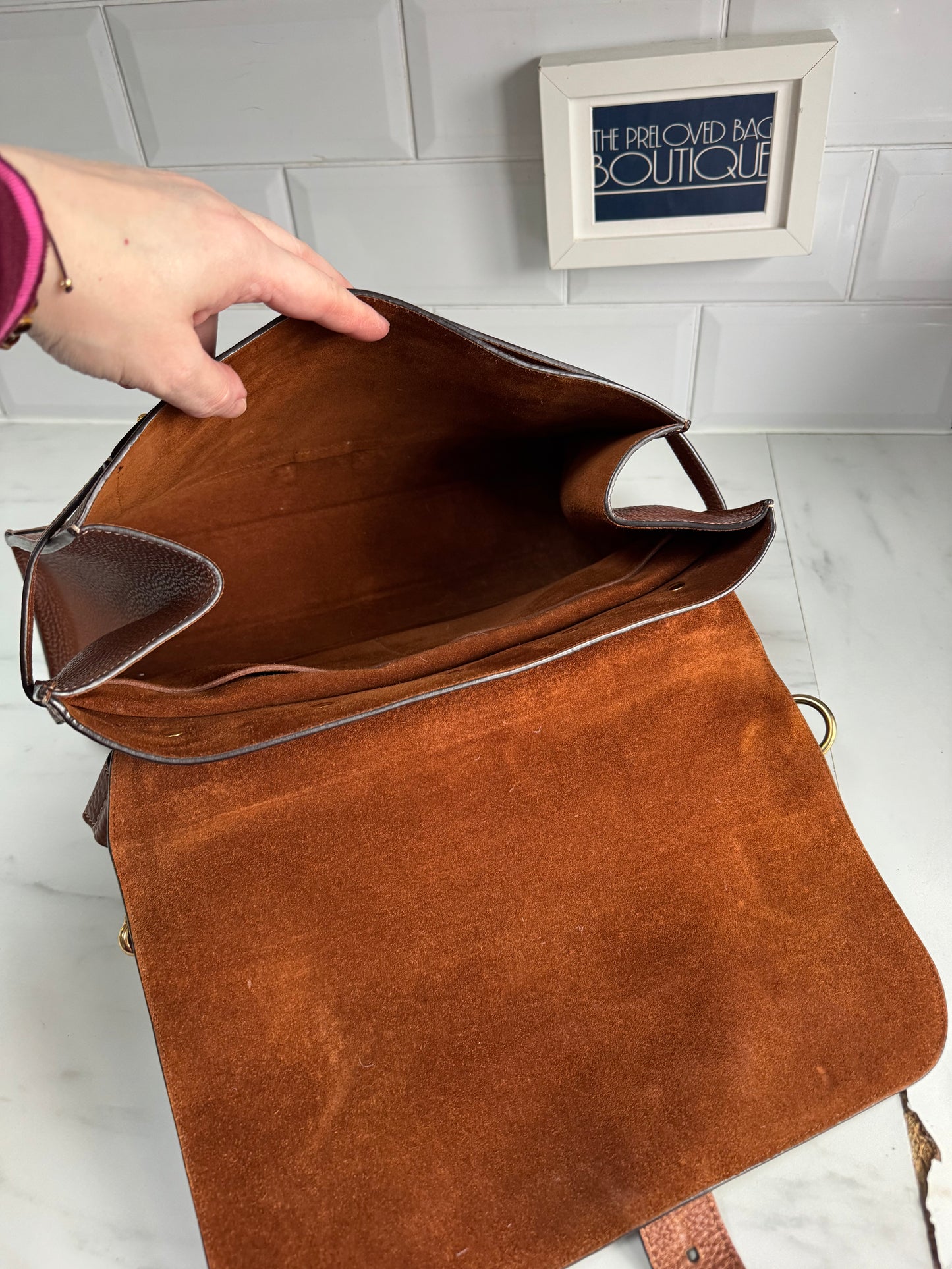 Mulberry Chiltern Satchel - Oak