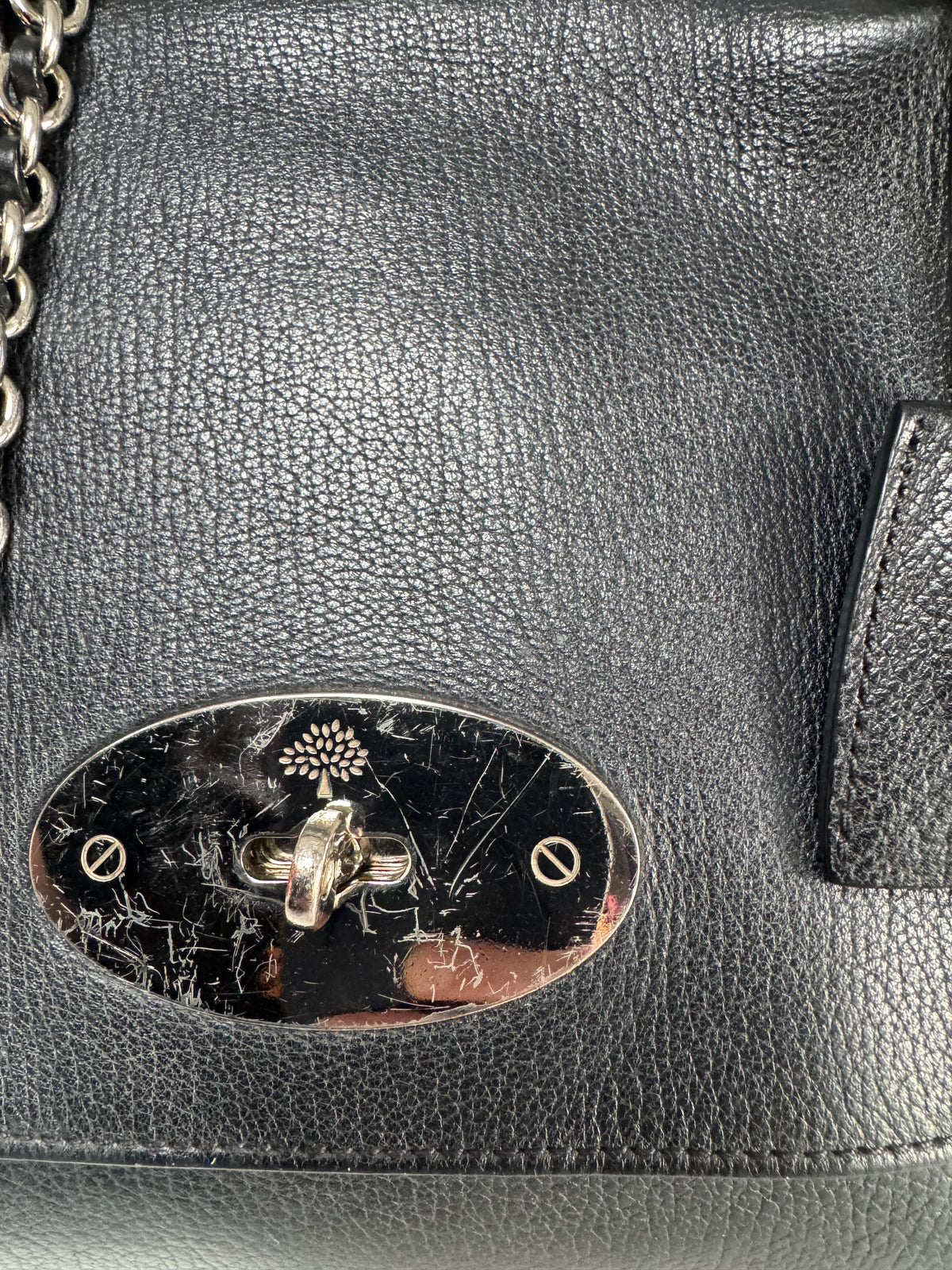 Mulberry Medium Lily - Black