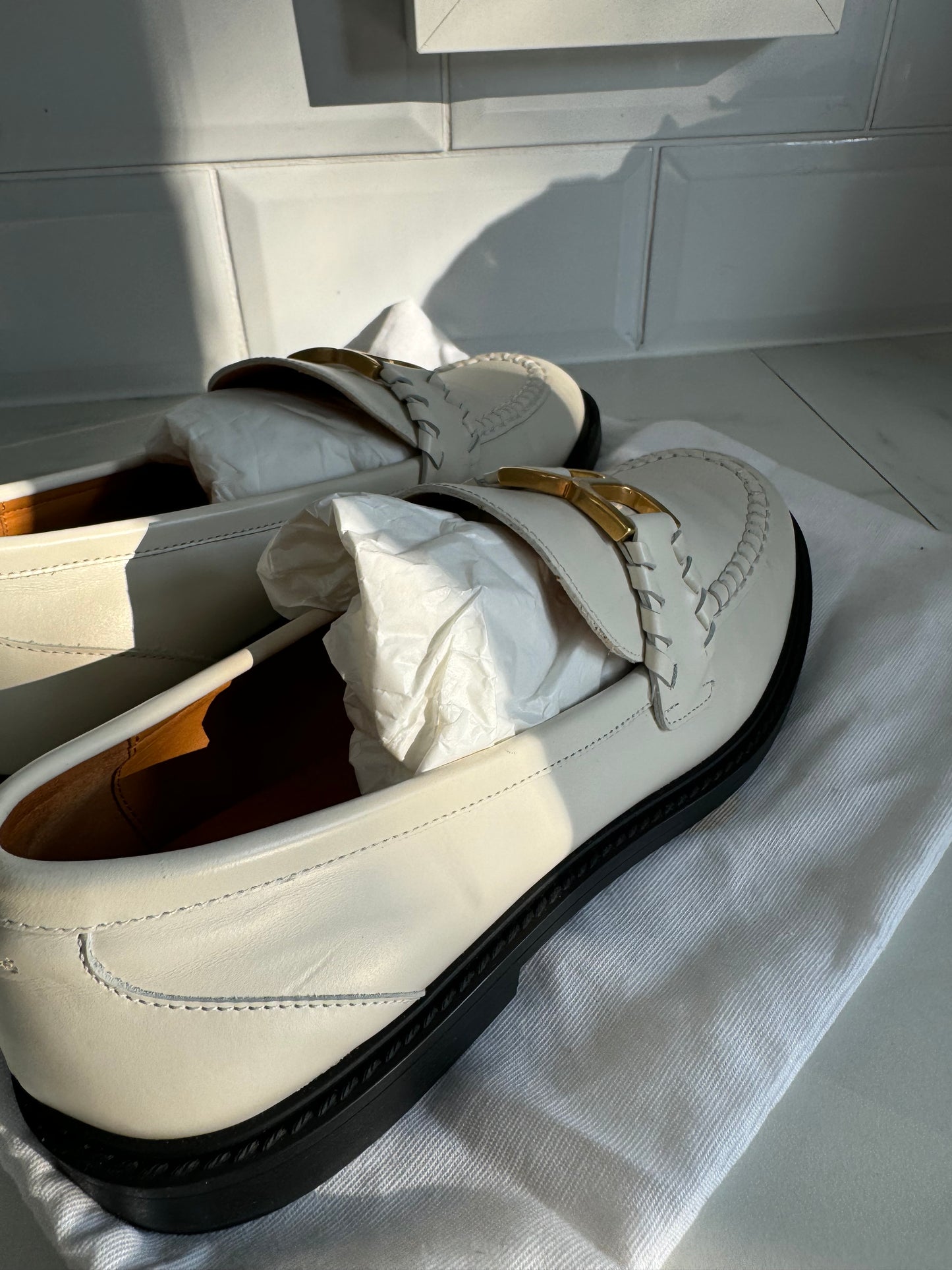 Chloé Marcie Loafers - White