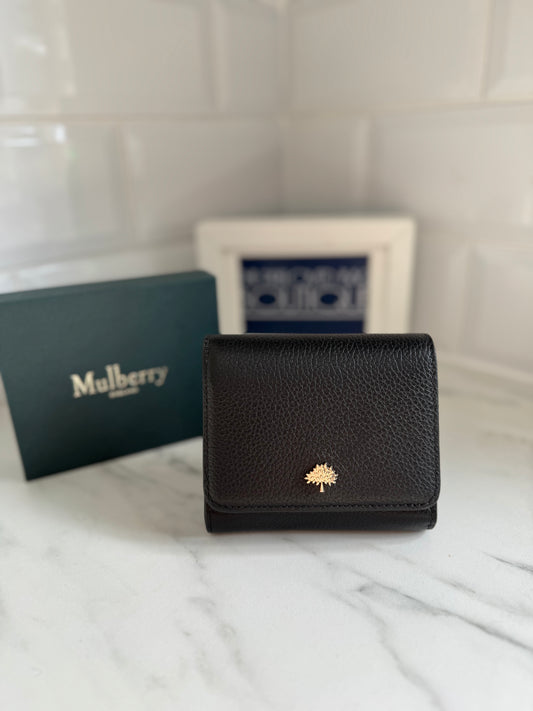 Mulberry Small Continental Wallet - Black