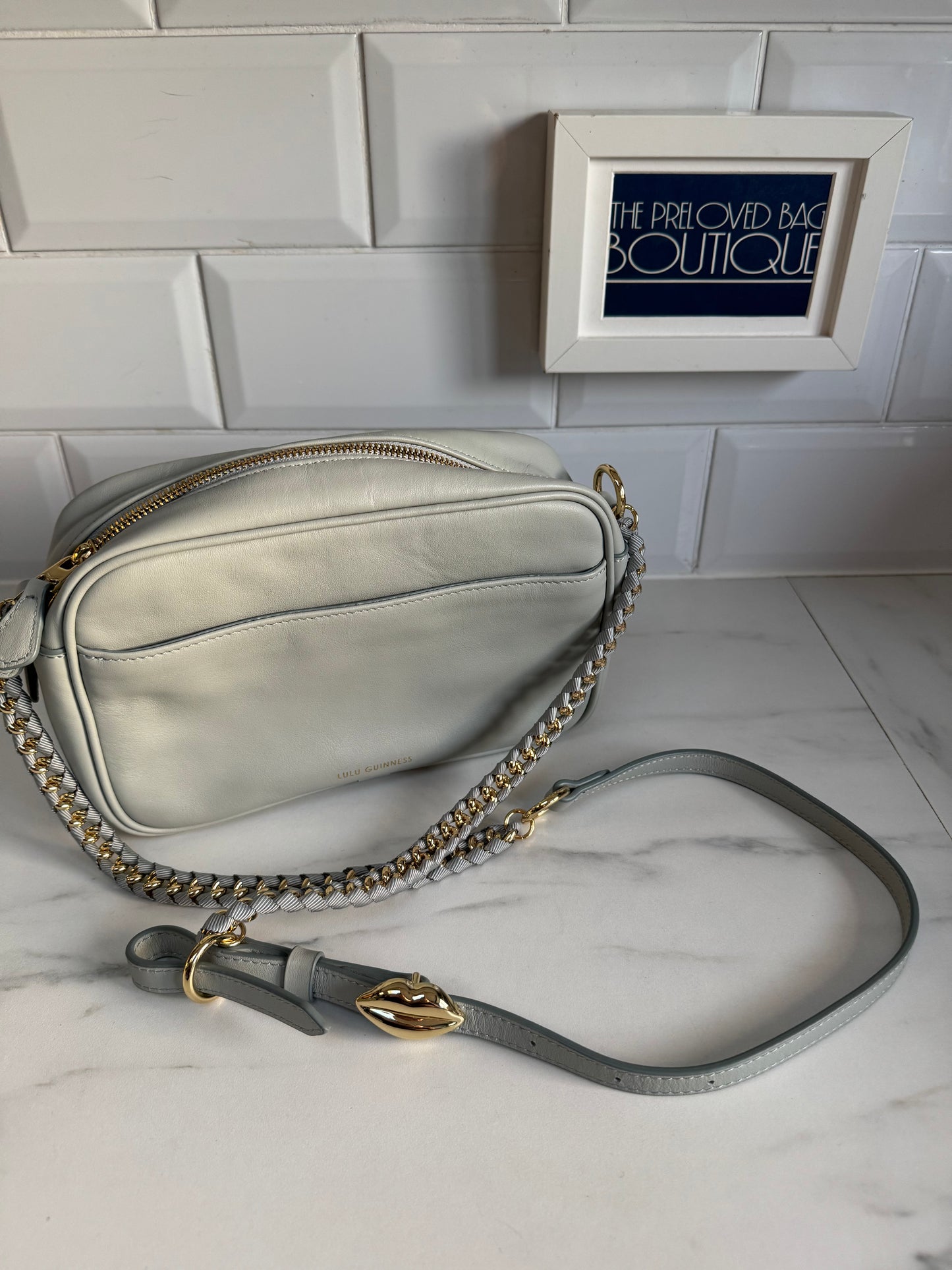 Lulu Guinness Bella Camera Bag - Mint Green