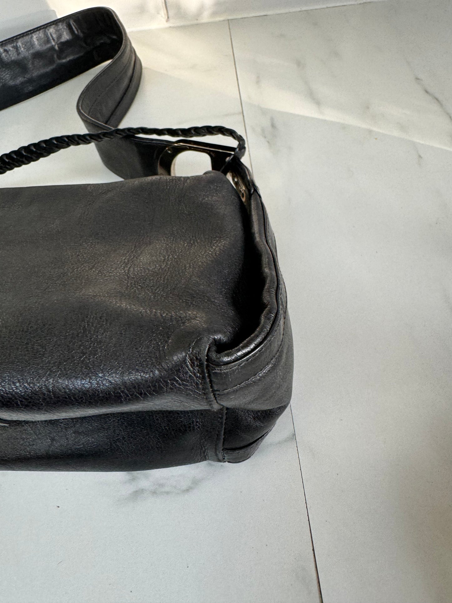 Christian Dior Vintage Shoulder Bag - Black