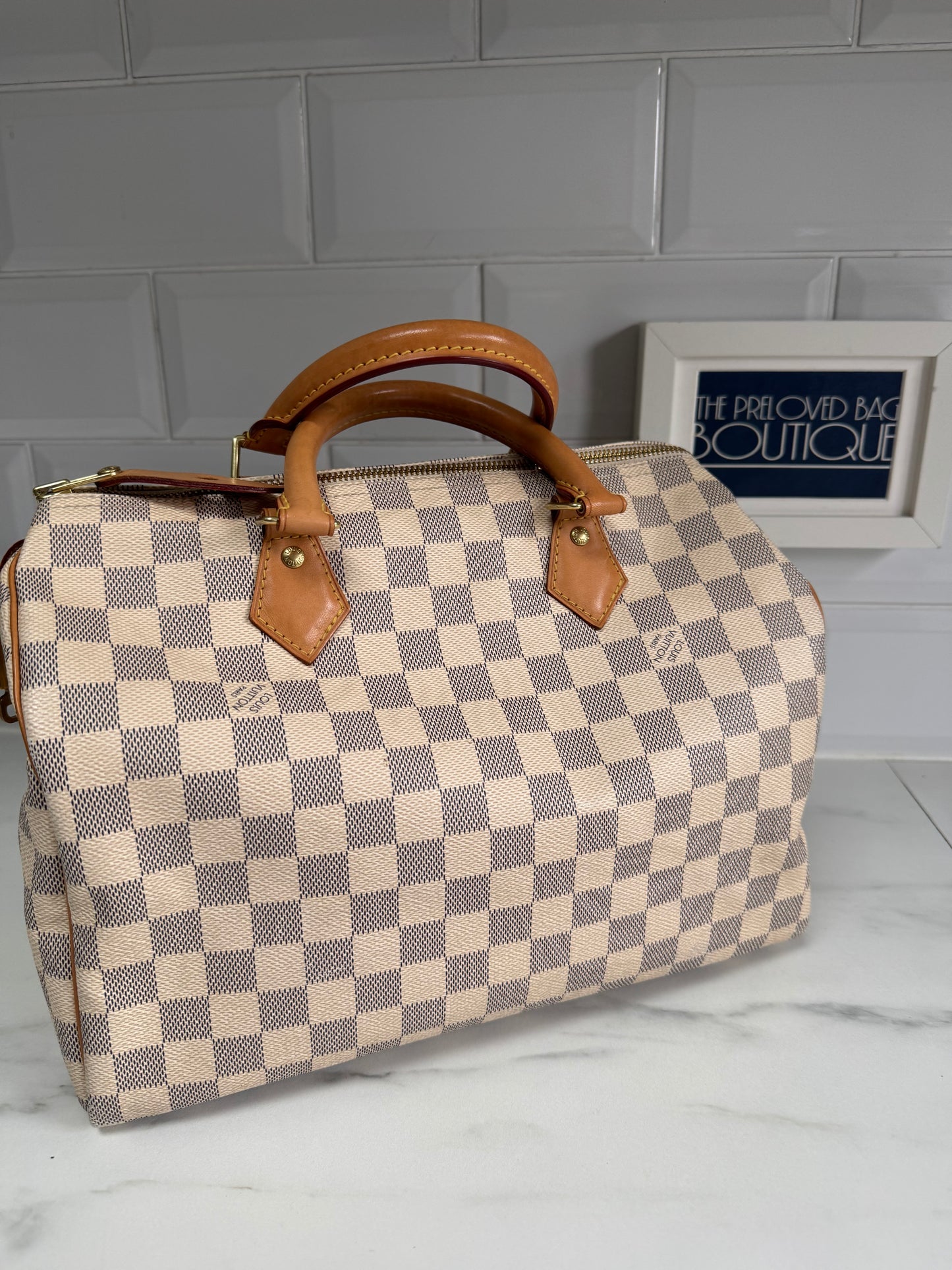 Louis Vuitton Speedy 30 - Damier Azure