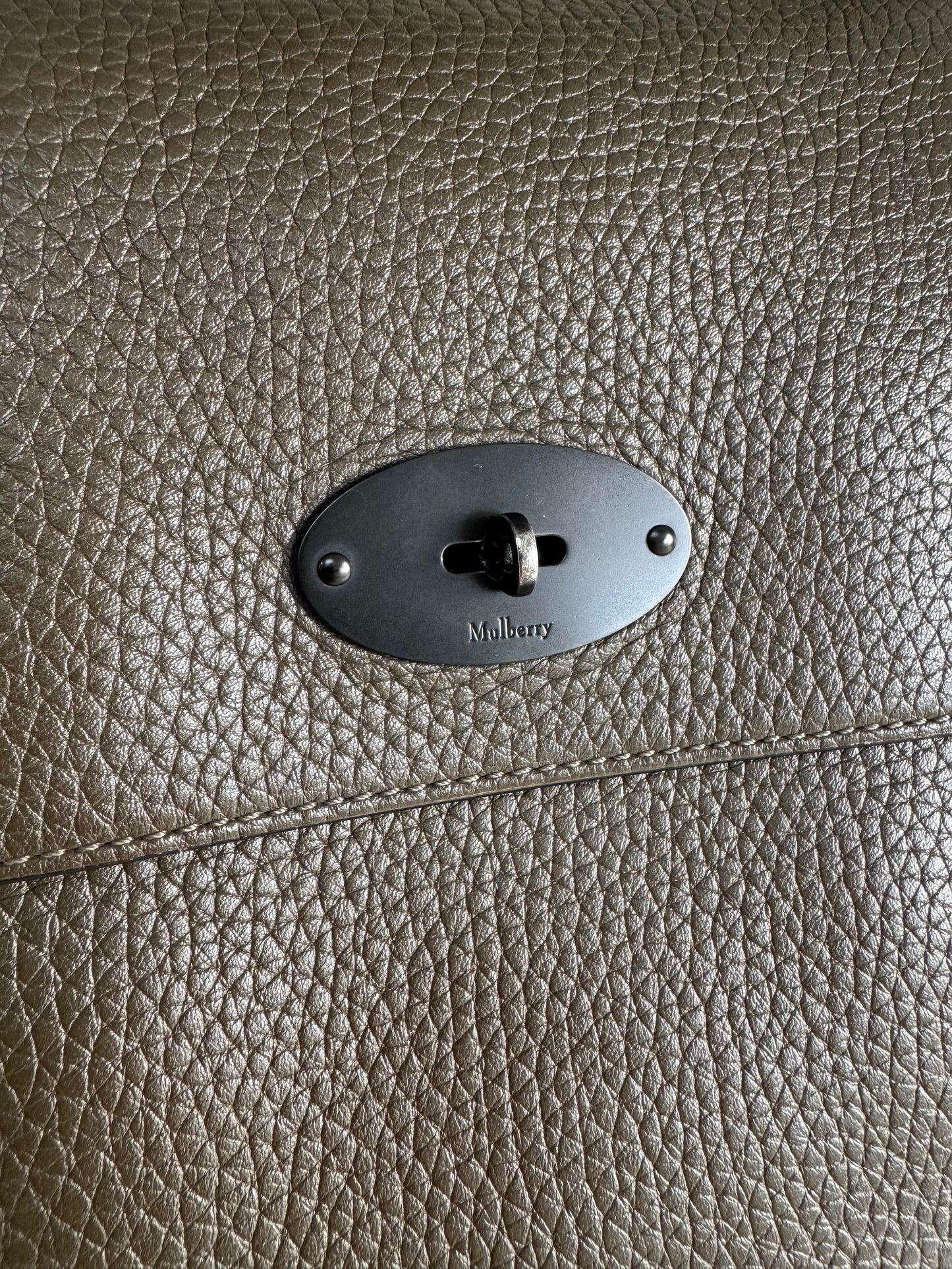Mulberry Small Antony - Dark Palm