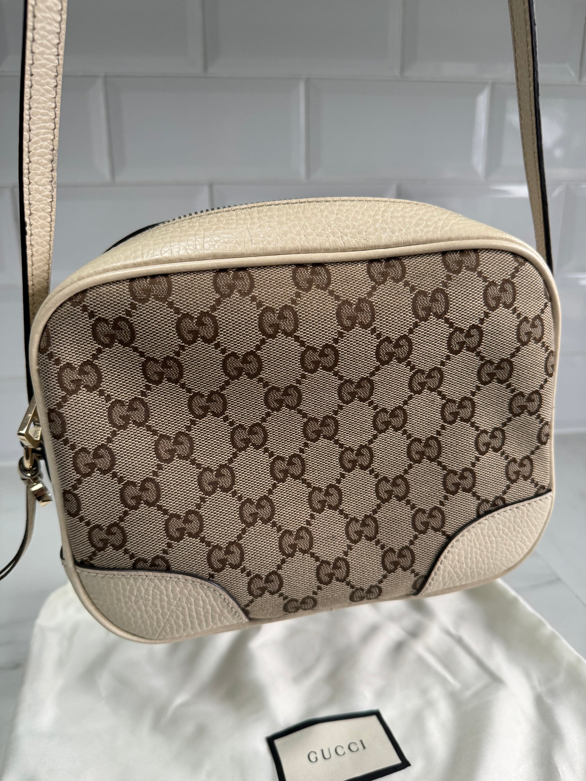 Gucci on sale silver crossbody