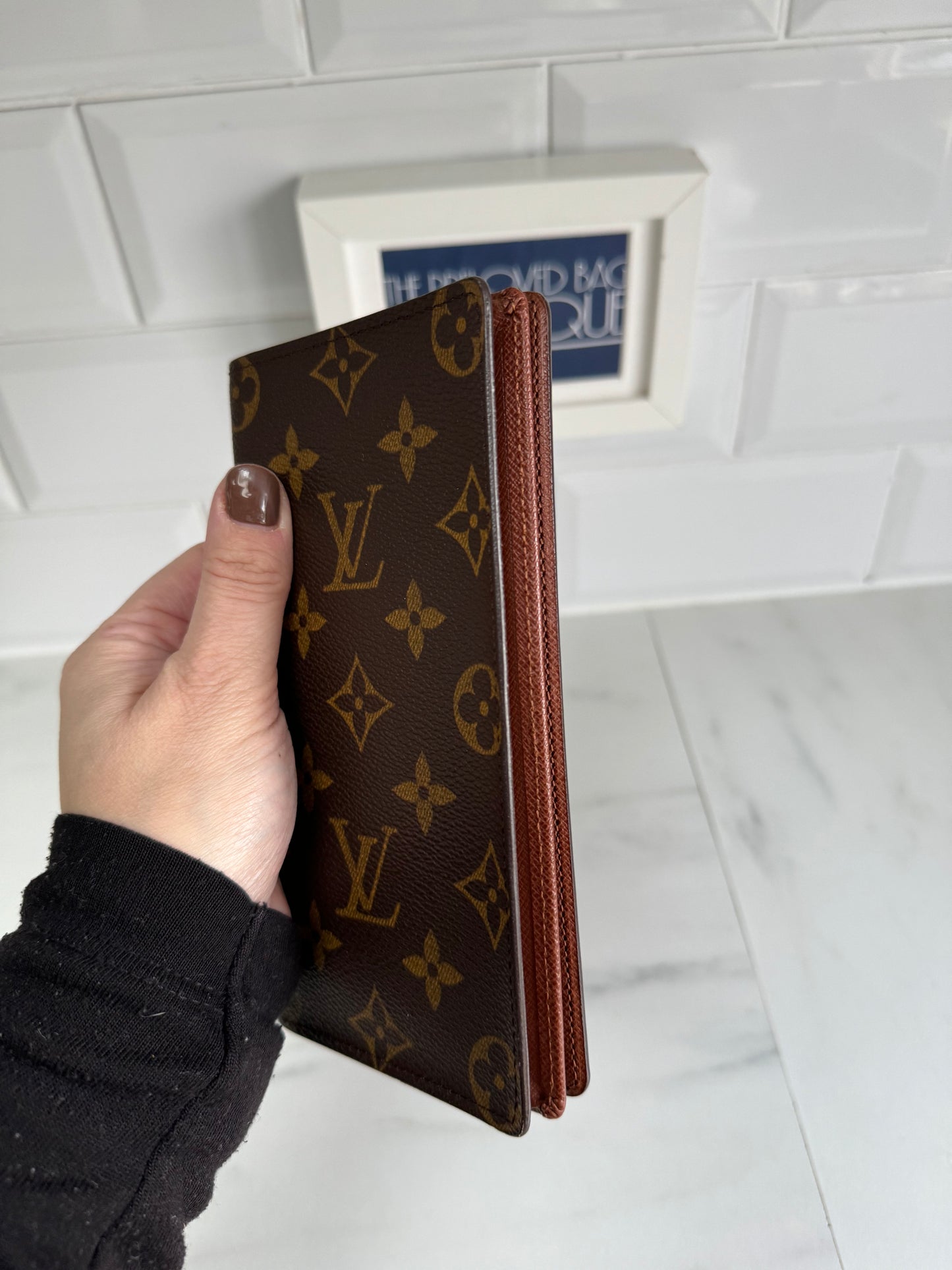 Louis Vuitton Tall Wallet - Monogram