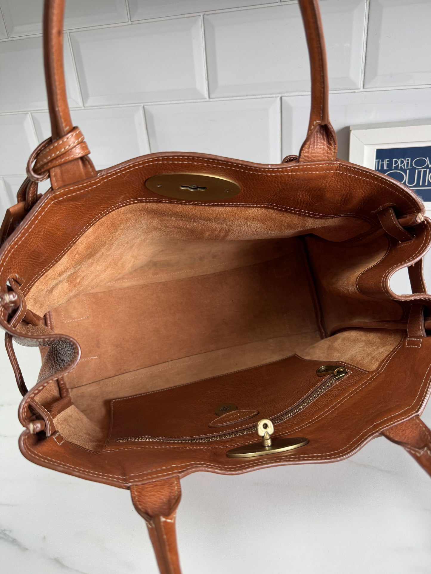 Mulberry Bayswater Open Top Tote - Oak