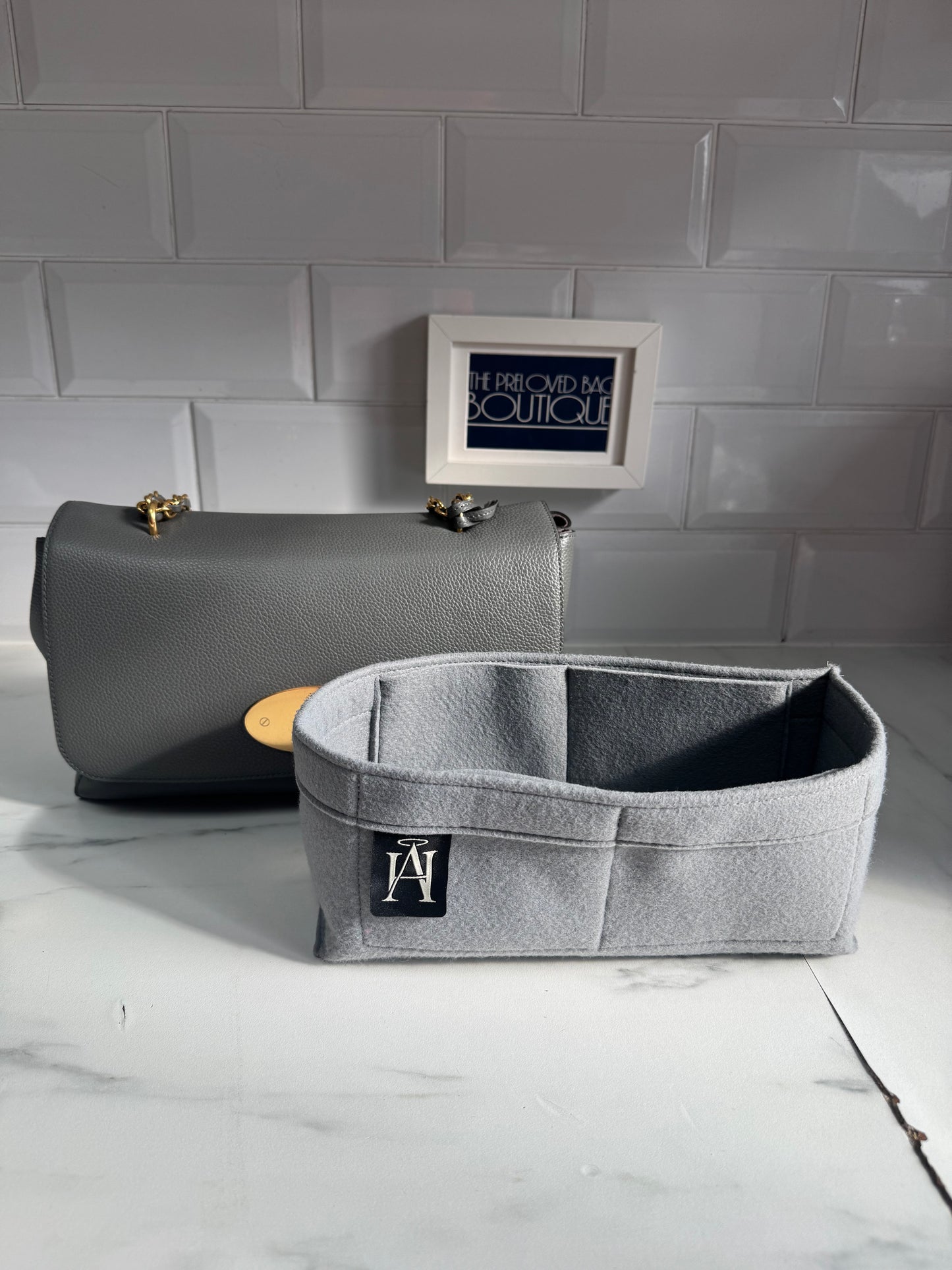 Mulberry Medium Lily - Charcoal