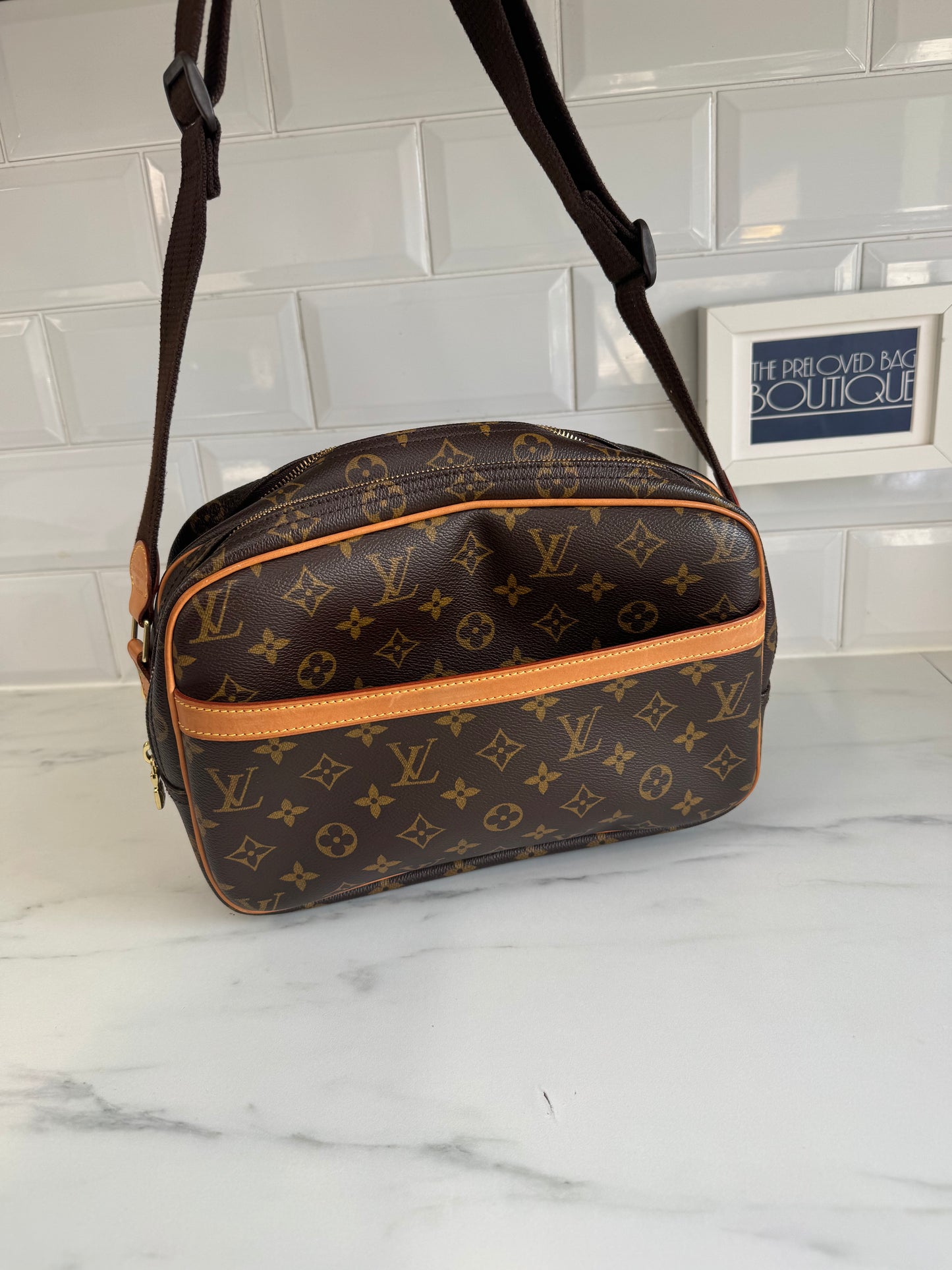 Louis Vuitton Reporter - Monogram Brown