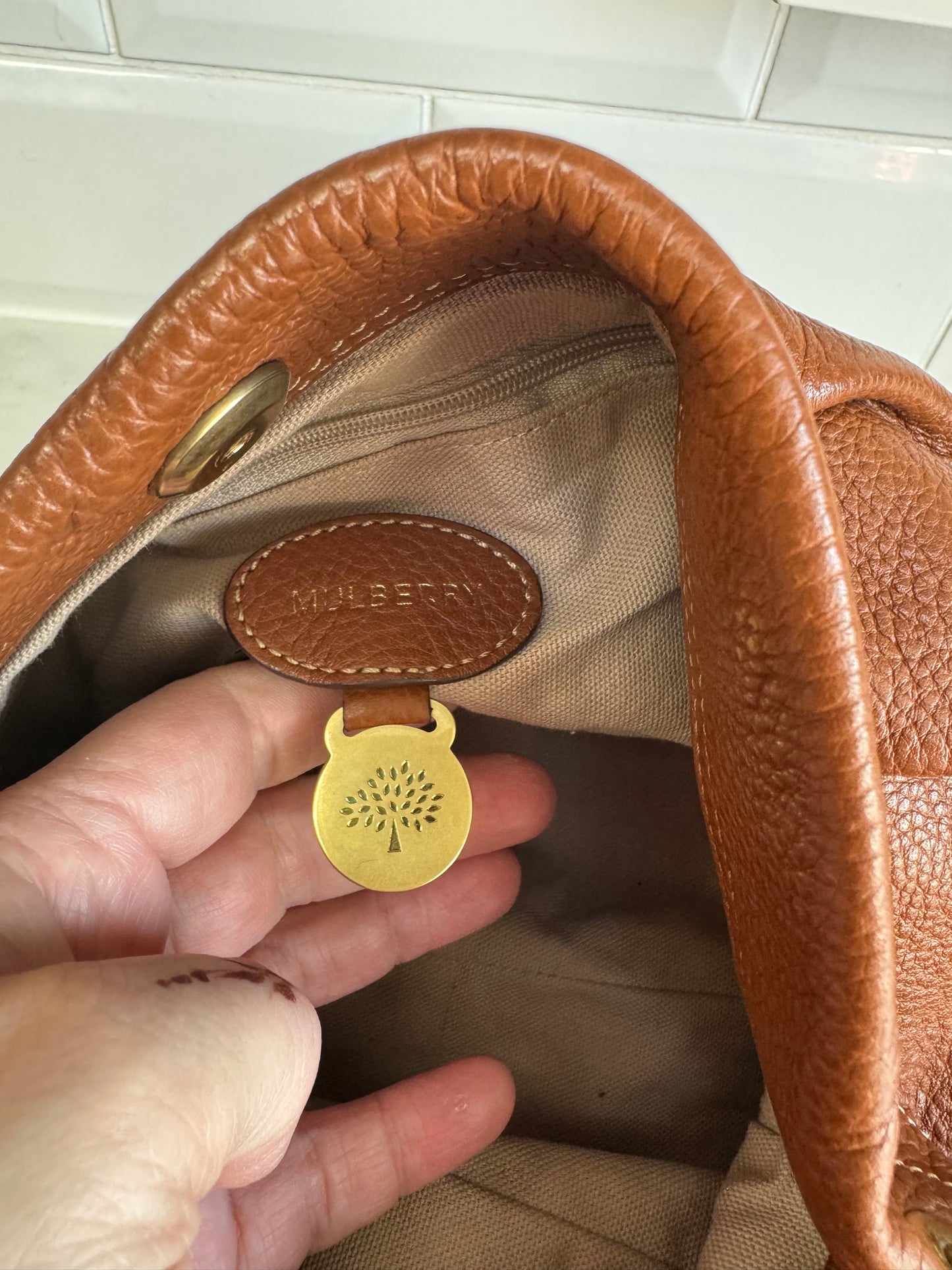 Mulberry Mitzy East West Hobo - Oak