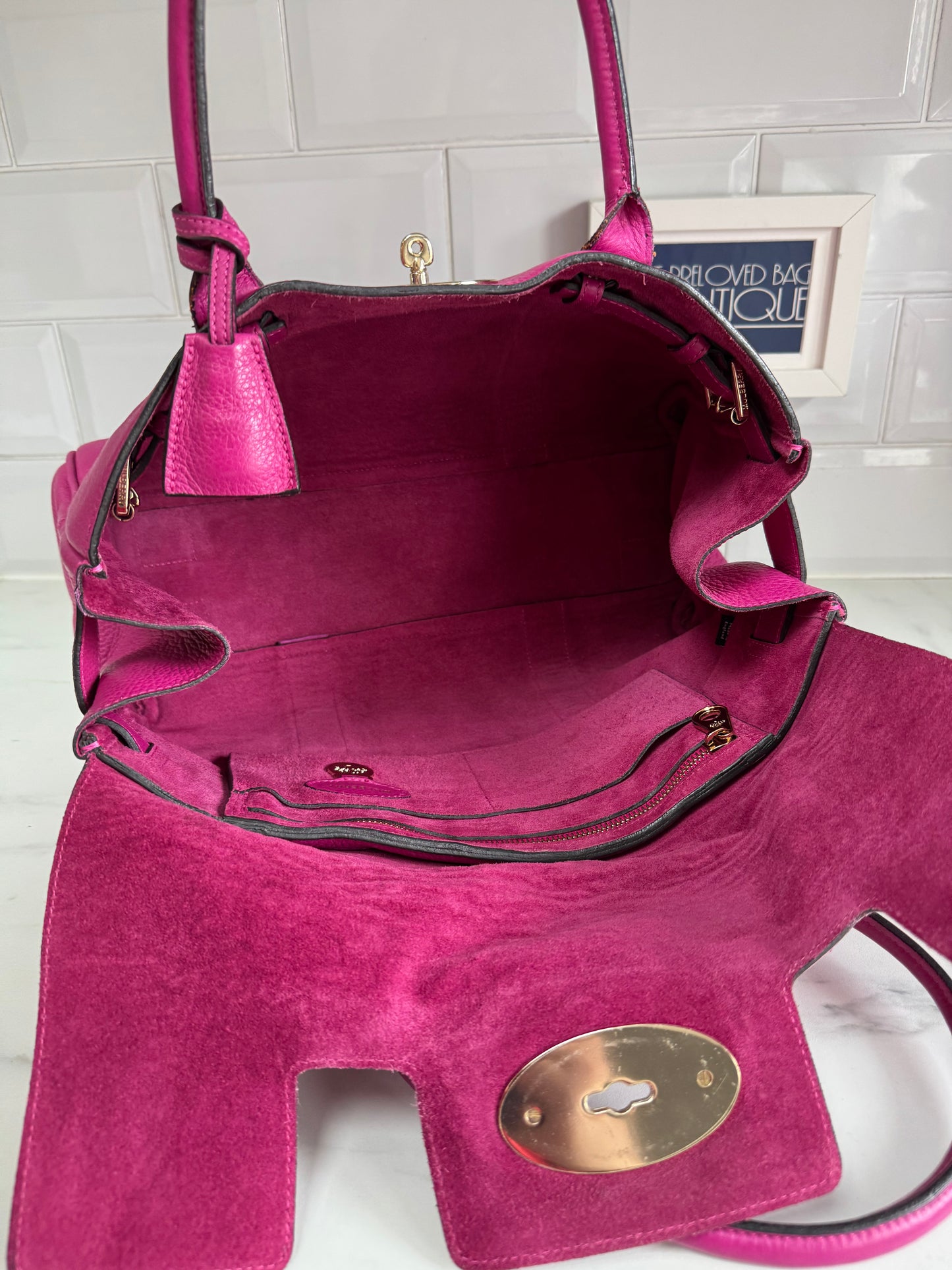Mulberry Bayswater - FuschIa Pink