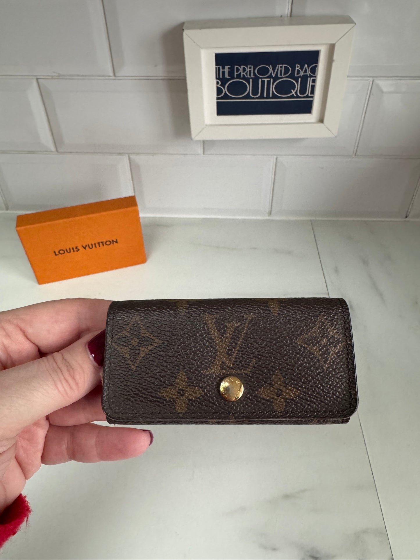 Louis  Vuitton 4 Key Holder - Monogram Brown