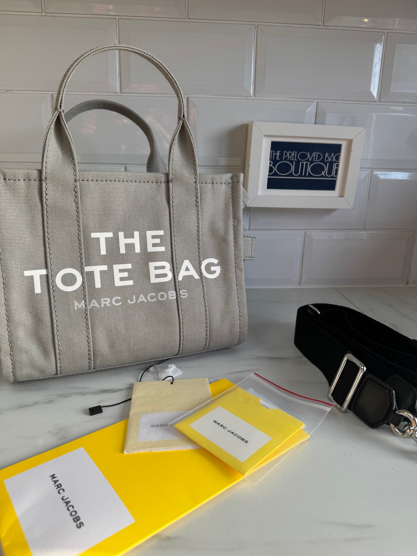 Marc jacobs “The Small” Tote Bag - Grey
