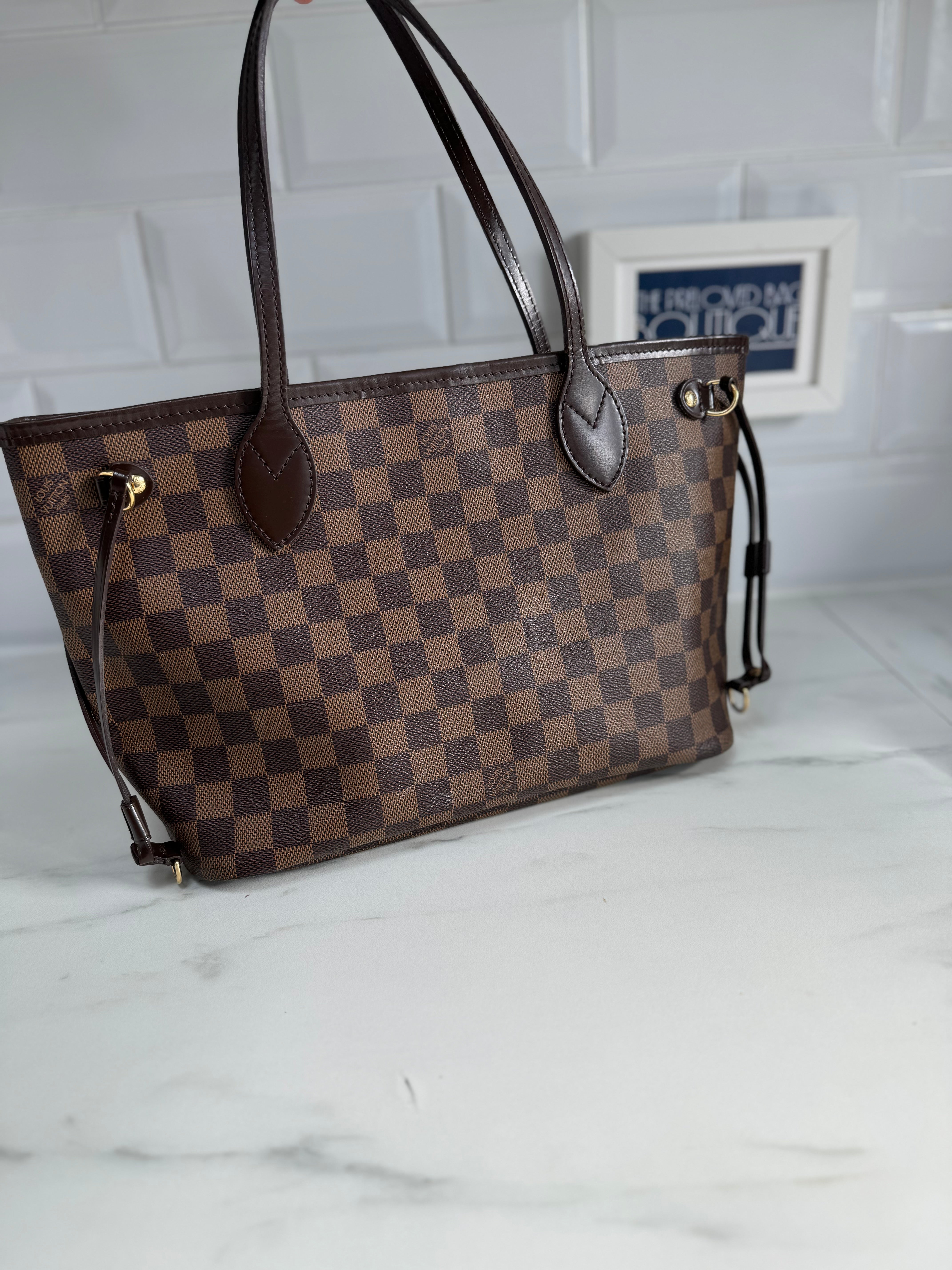 Louis vuitton neverfull damier on sale