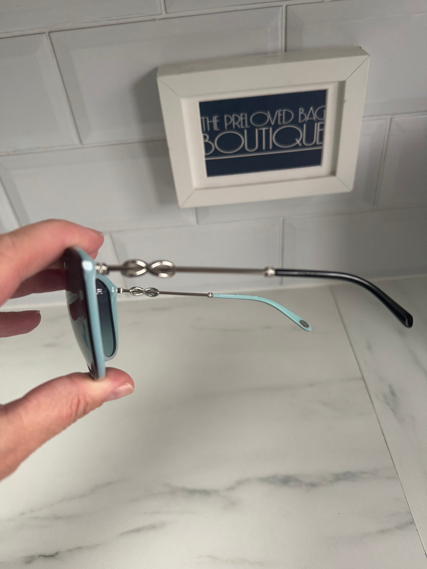 Tiffany & Co Sunglasses - Black and Blue