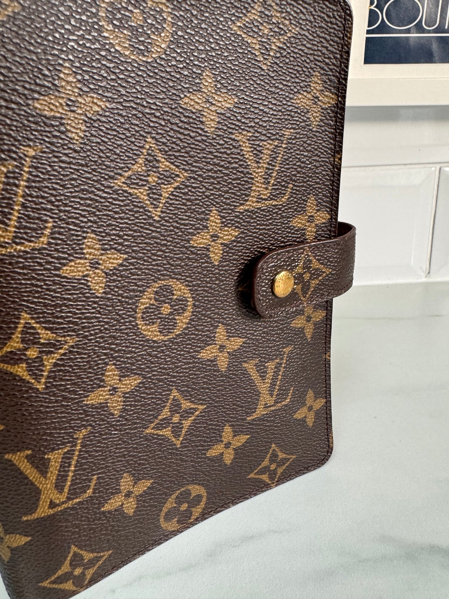 Louis Vuitton MM Ring Binder Agenda - Monogram