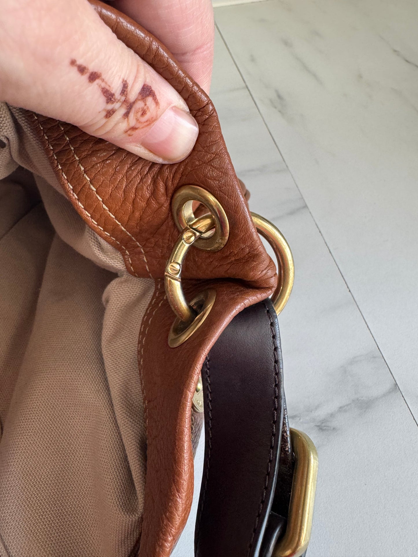 Mulberry Mitzy East West Hobo - Oak