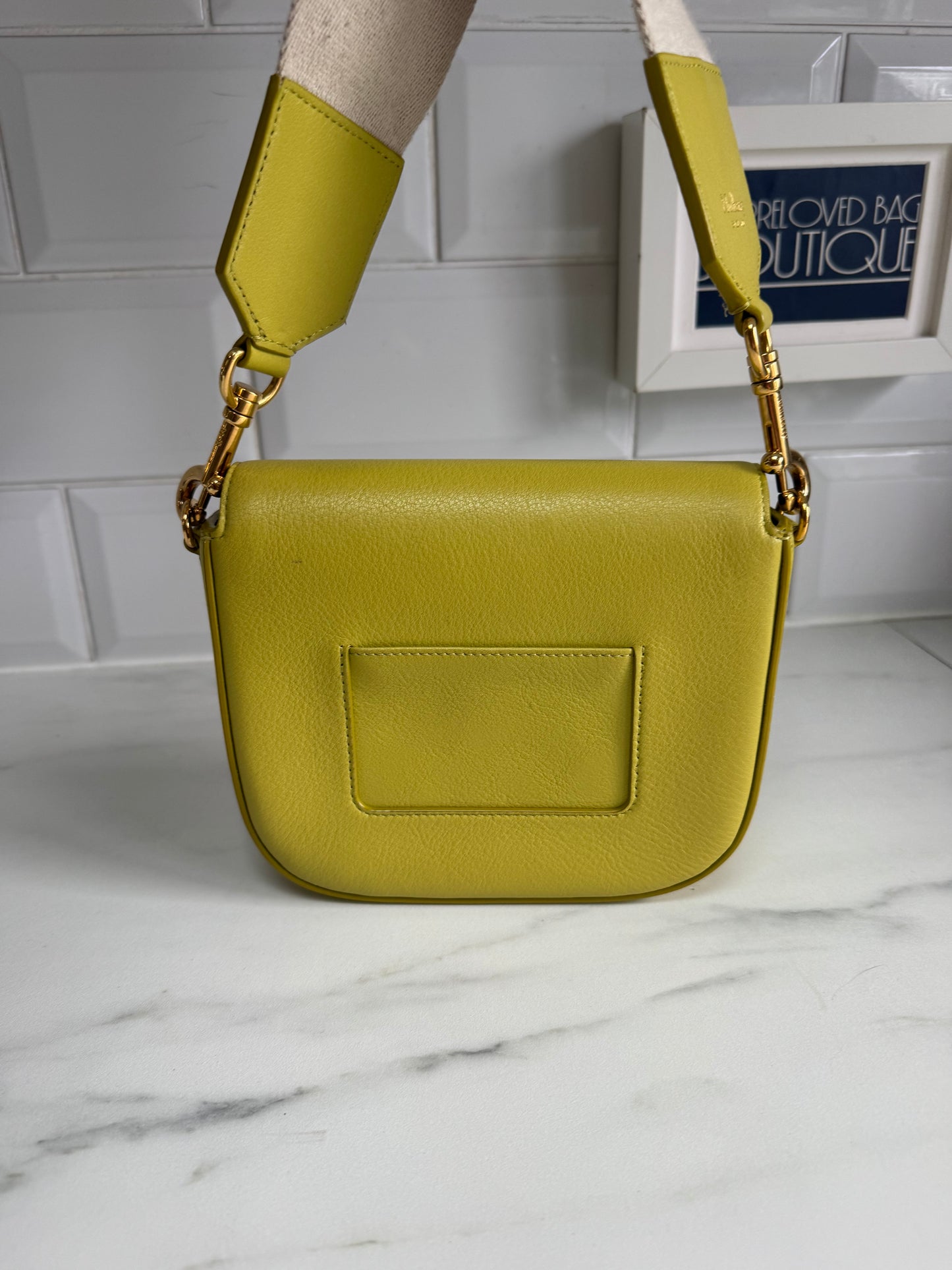 Mulberry Small Darley Satchel - Meadow Green