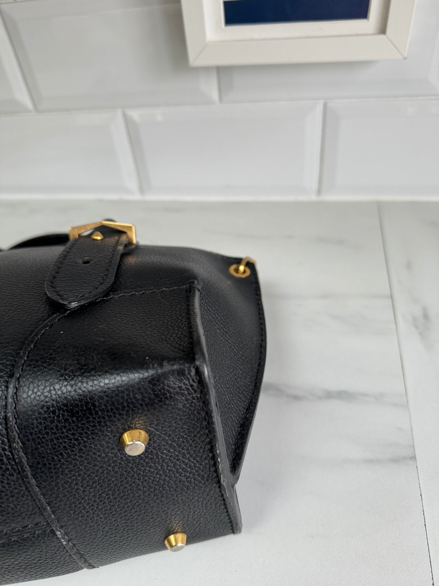 Alexander McQueen Small Legend Bag - Black