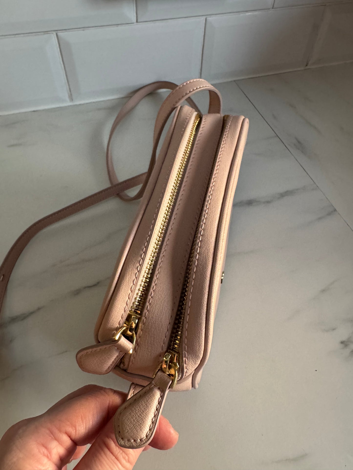 Lulu Guinness Cole Cross Body Bag - Pink
